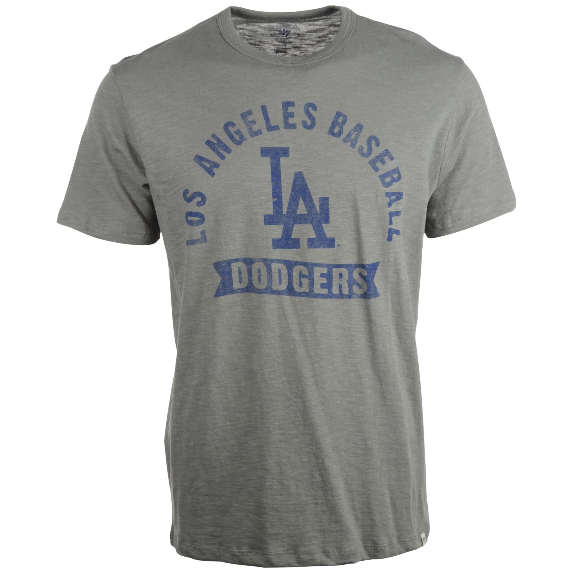 47 Brand Men'S Short-Sleeve Los Angeles Dodgers T-Shirt in Gray for Men ...