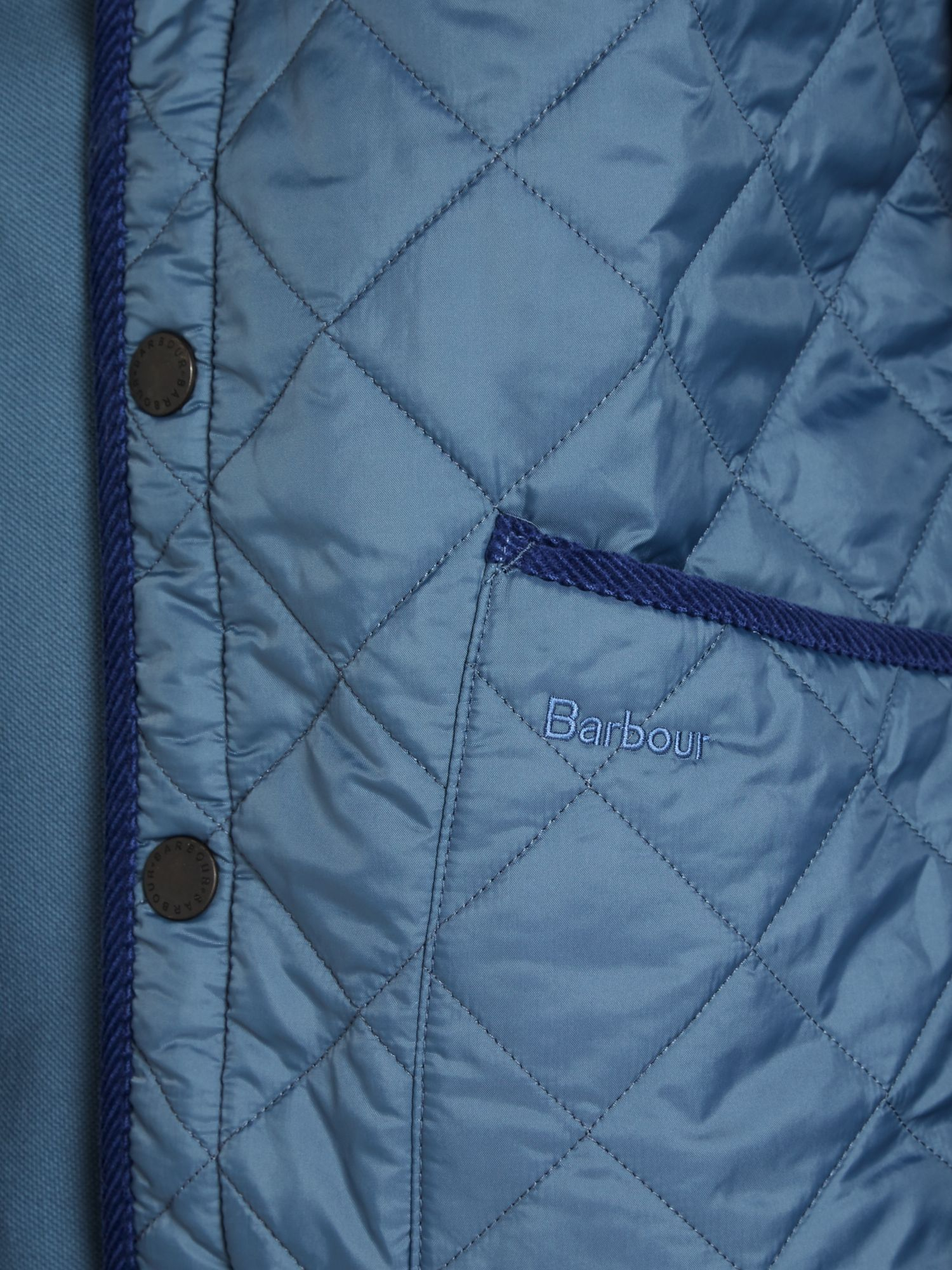 Barbour Pantone Tony Heritage Quilted Padded Jacket in Blue for Men ...