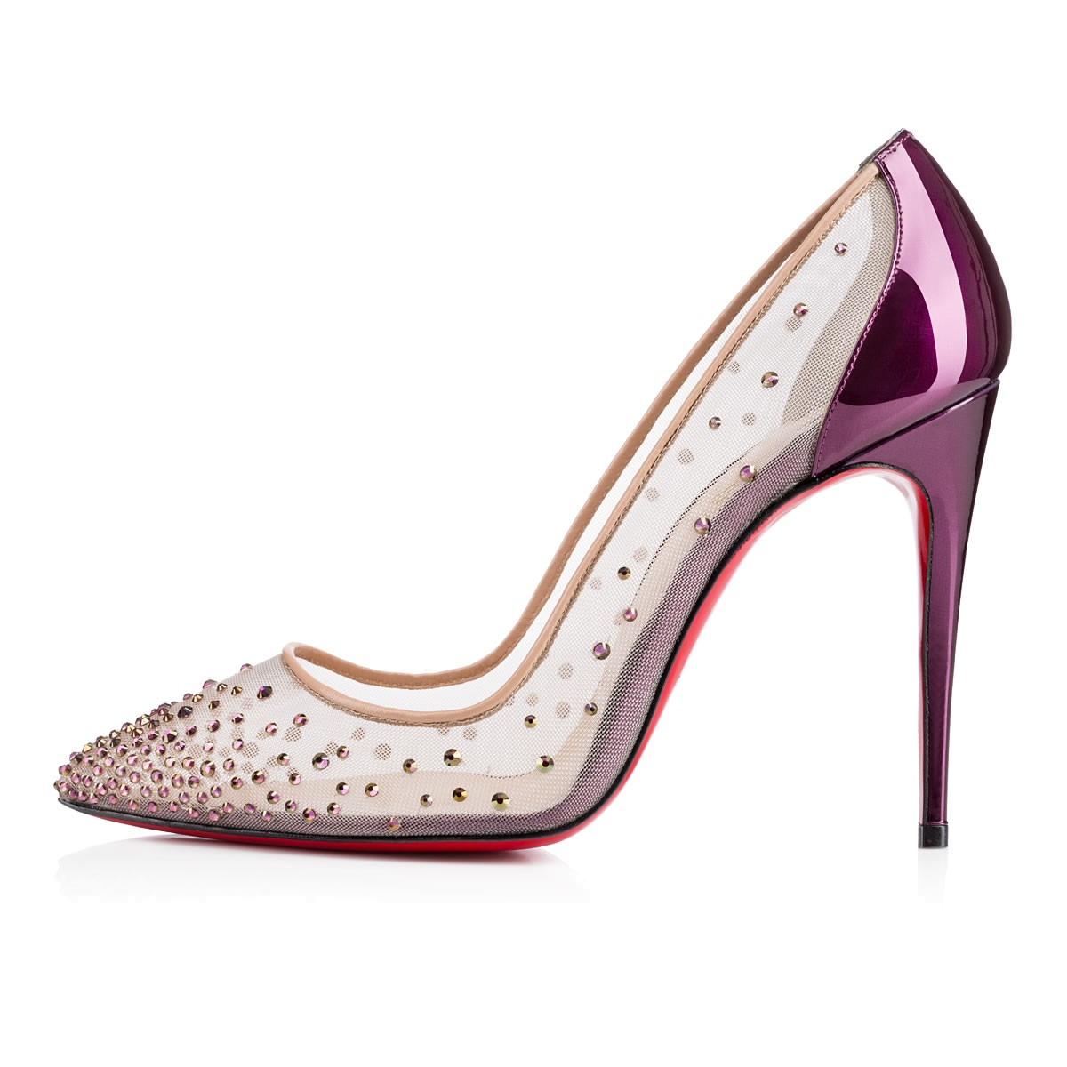 louboutin follies strass flats