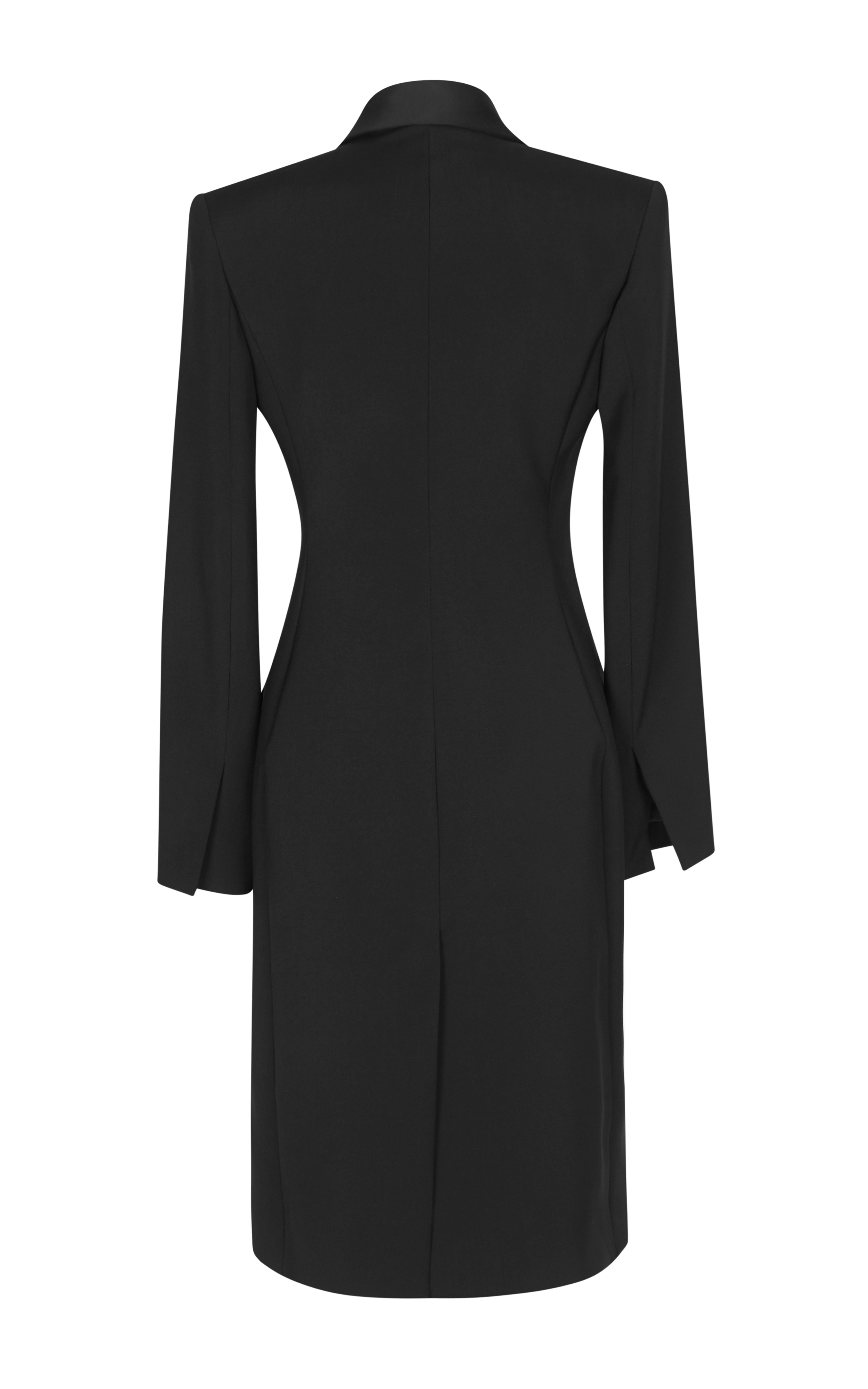 Lyst - Josh Goot Tuxedo Tailoring Double Breasted Coat Dress in Black