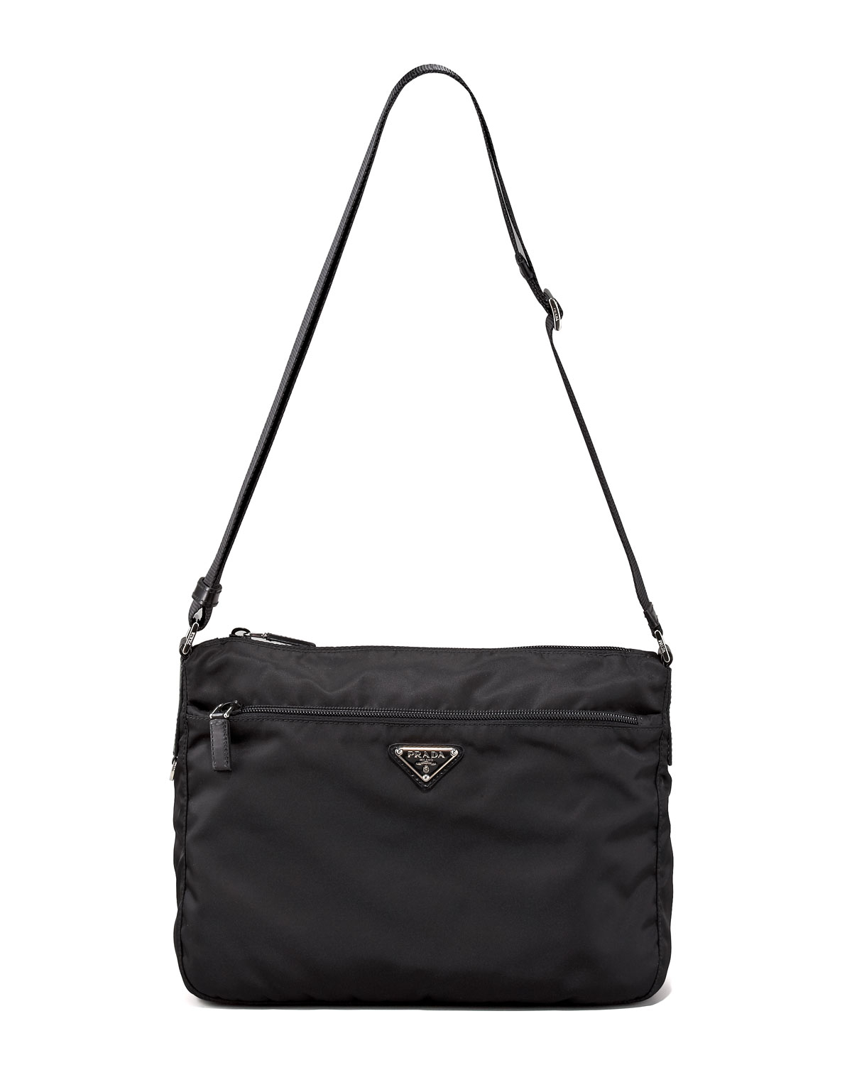 Prada Vela Shoulder Bag in Black for Men | Lyst  