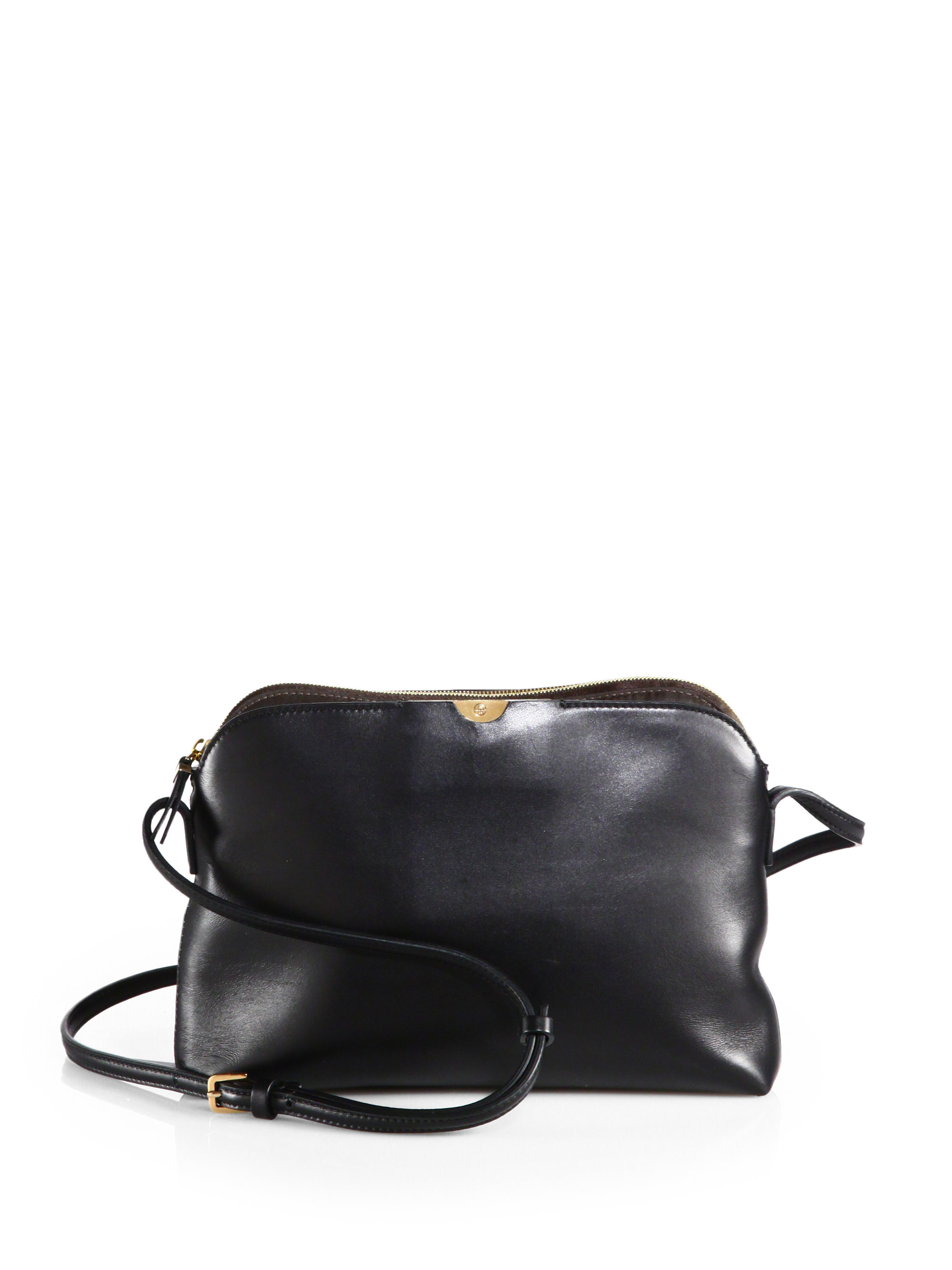 The row Multi Pouch Shoulder Bag in Brown | Lyst