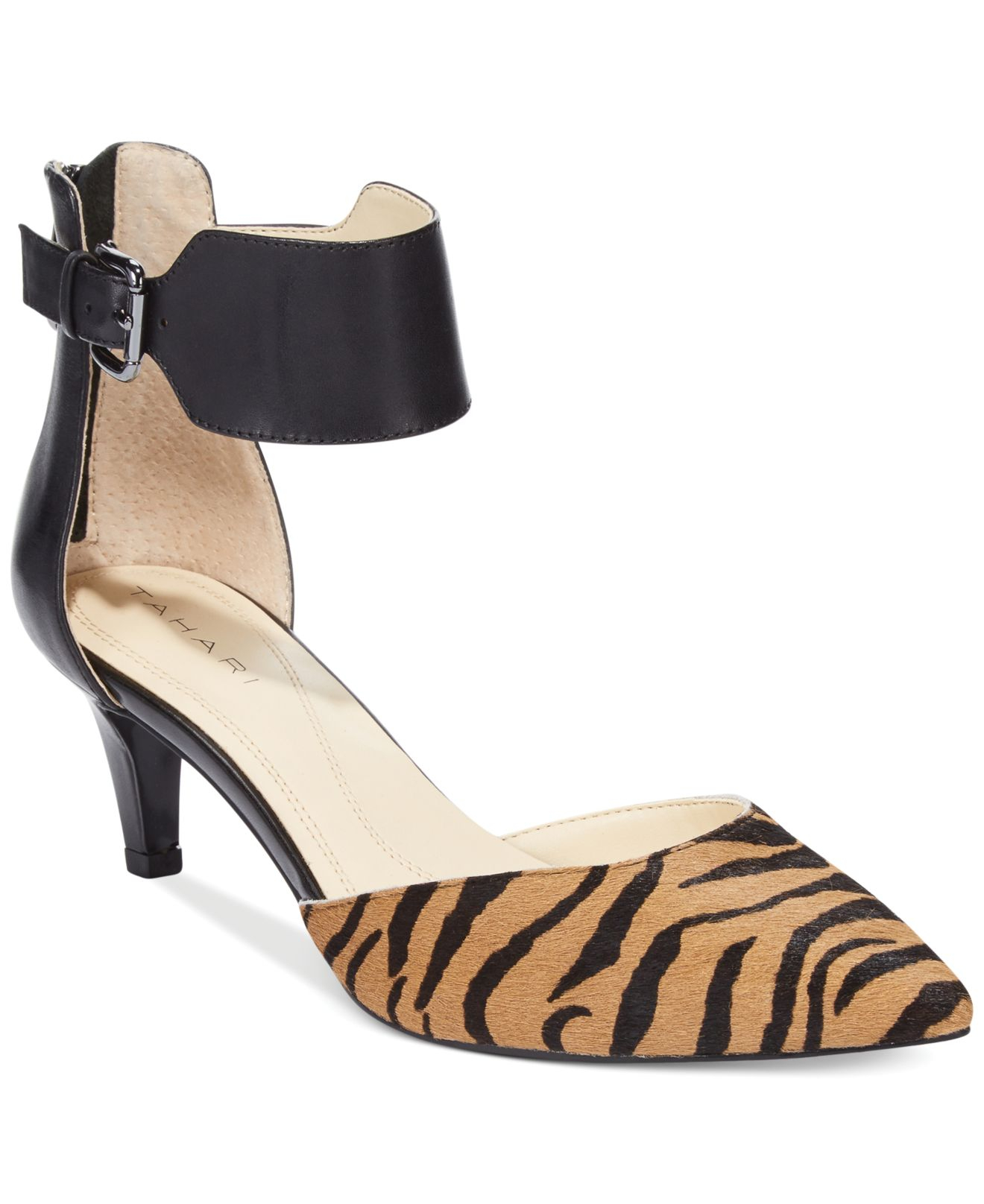 tahari platform pumps