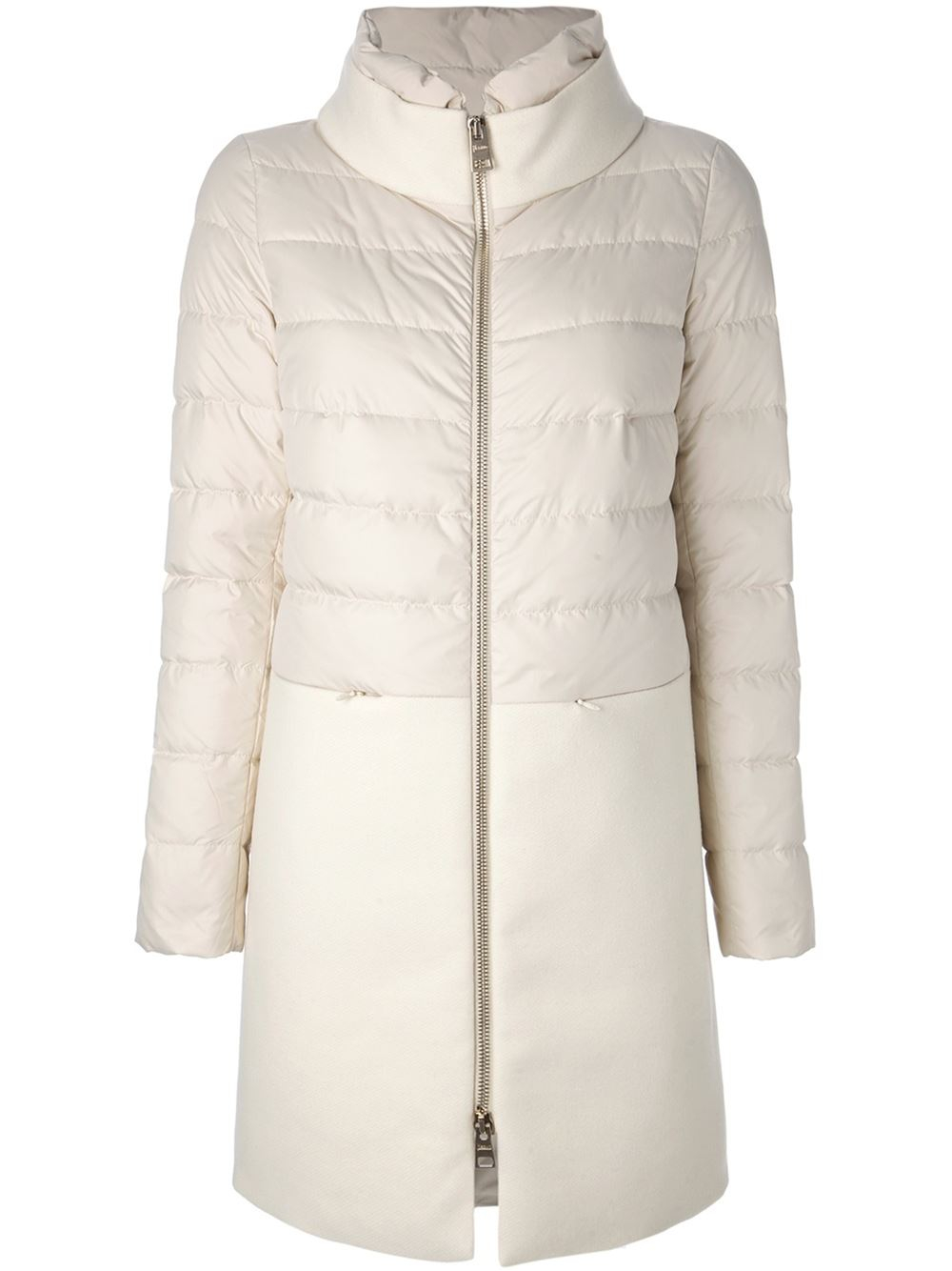 Lyst Herno Feather Down Coat in White