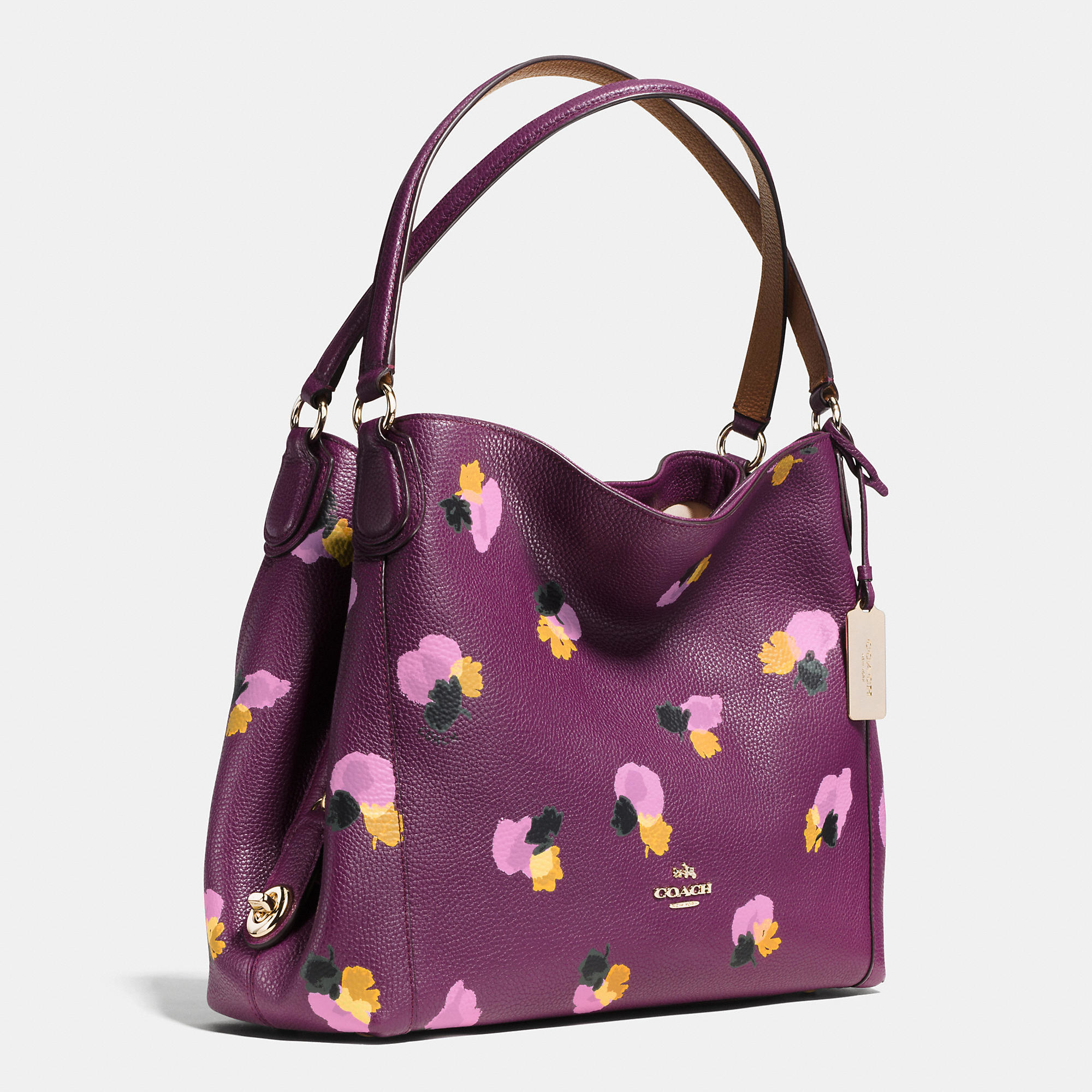 Coach Floral Print Bag / NWT COACH PRAIRIE SATCHEL LEATHER BAG HANDBAG ...