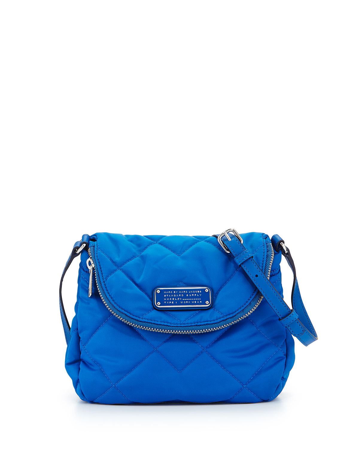 Lyst - Marc By Marc Jacobs Crosby Quilted Nylon Mini Natasha Crossbody Bag in Blue
