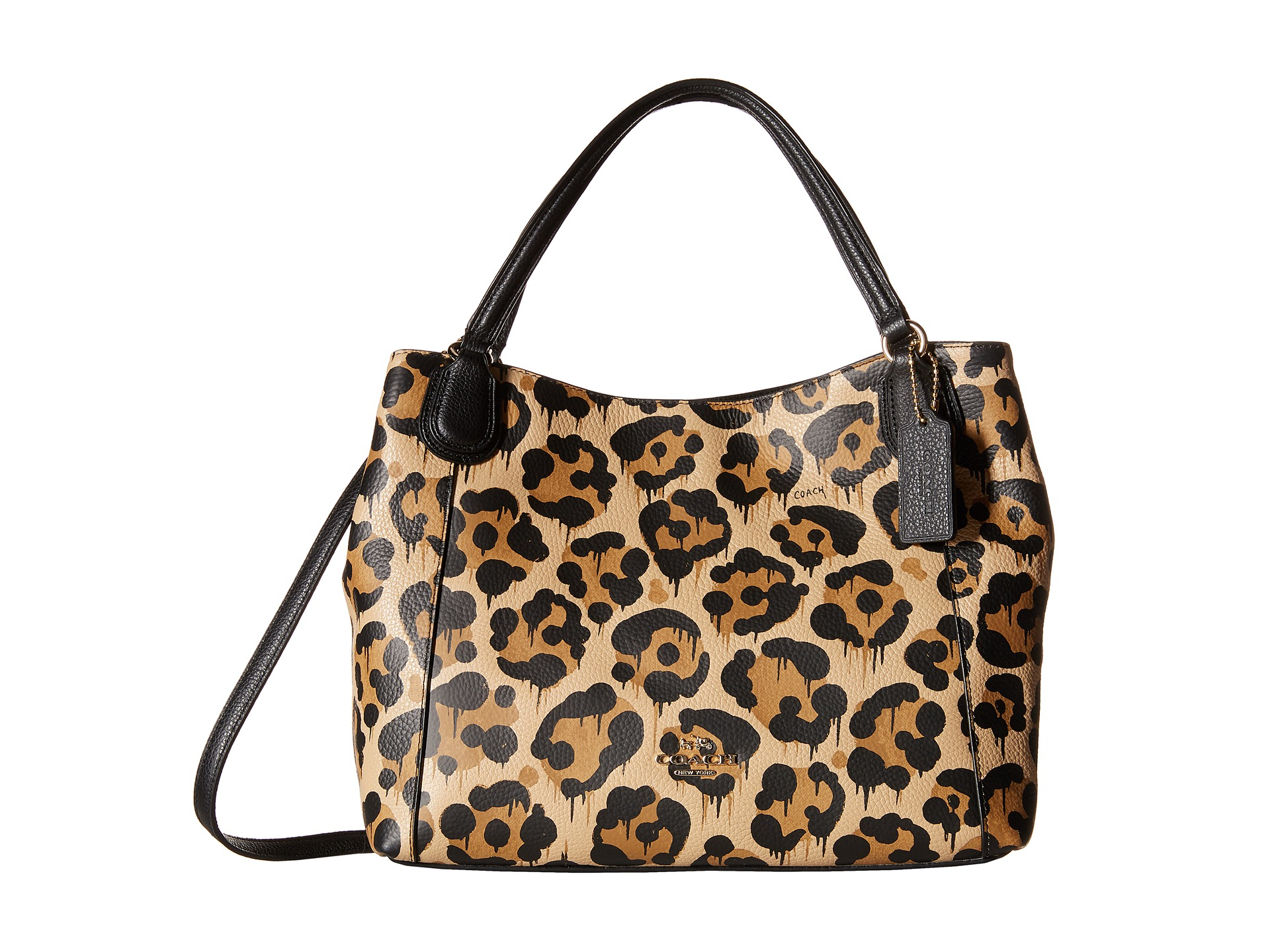 Lyst Coach Leopard Ocelot Print E 28 In Brown Gallery