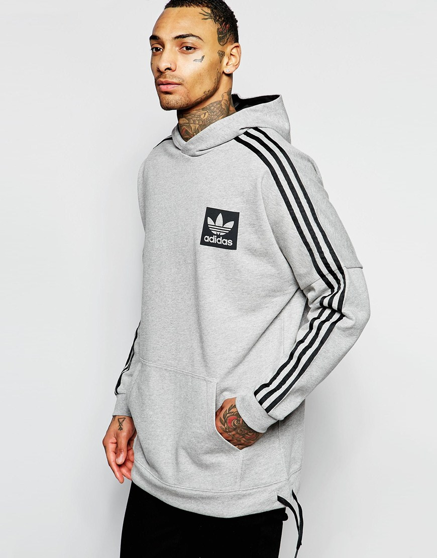 Lyst Adidas  Originals Hoodie  With Box Logo Aj8091 in 