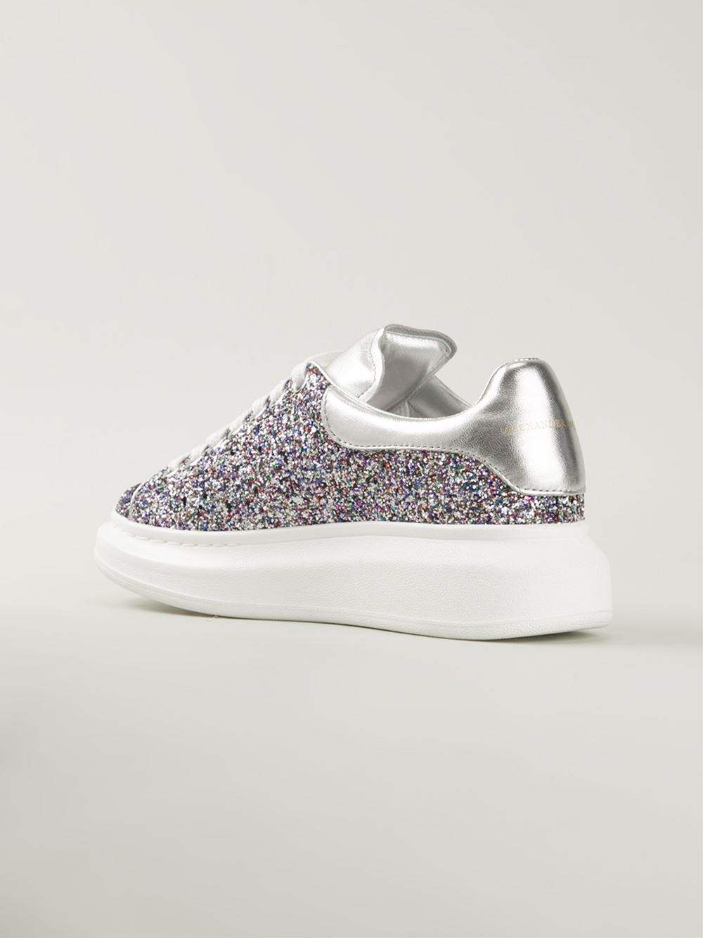 alexander mcqueen sneakers sparkly