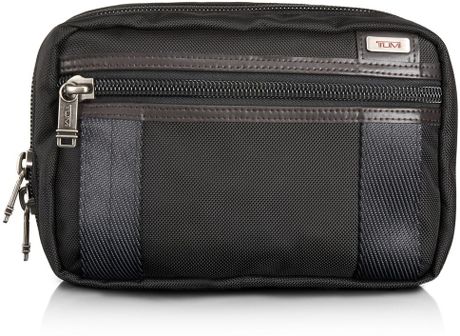 Tumi Riley Dopp Kit in Brown (Hickory) | Lyst