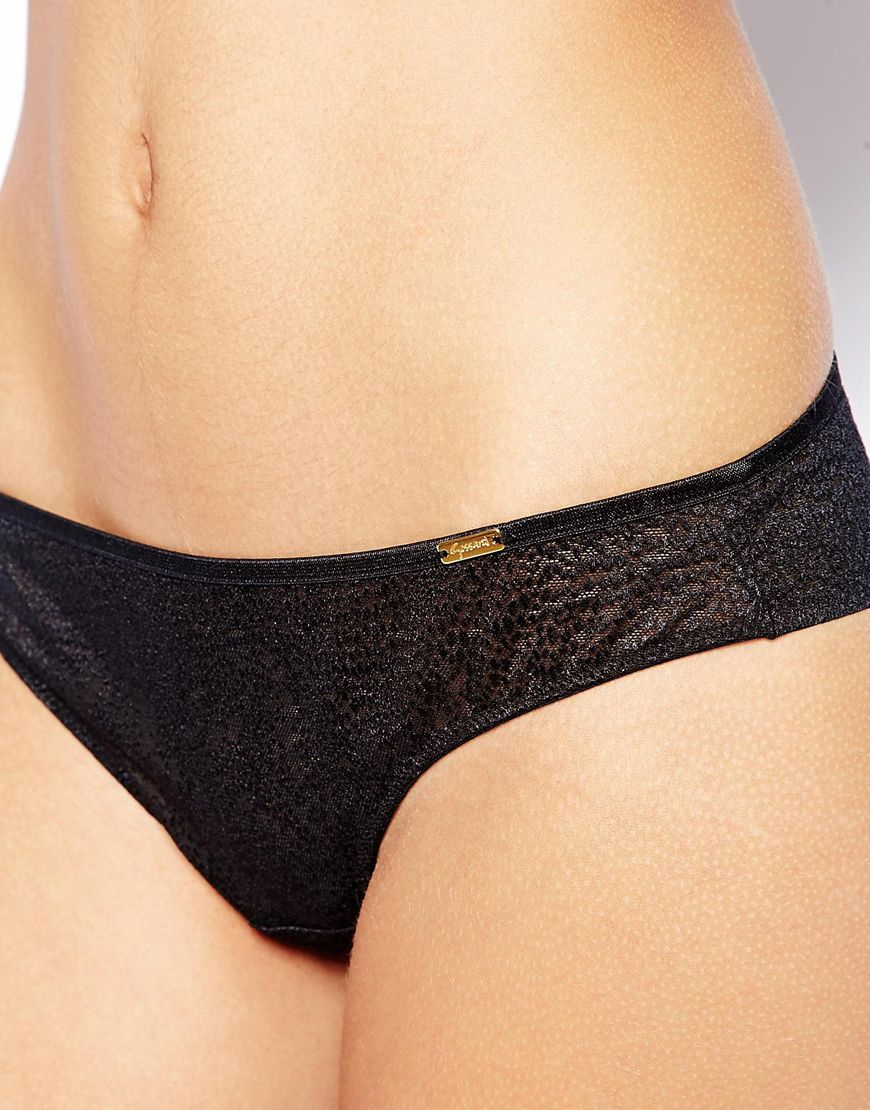 Women black mesh brazilian panties brands