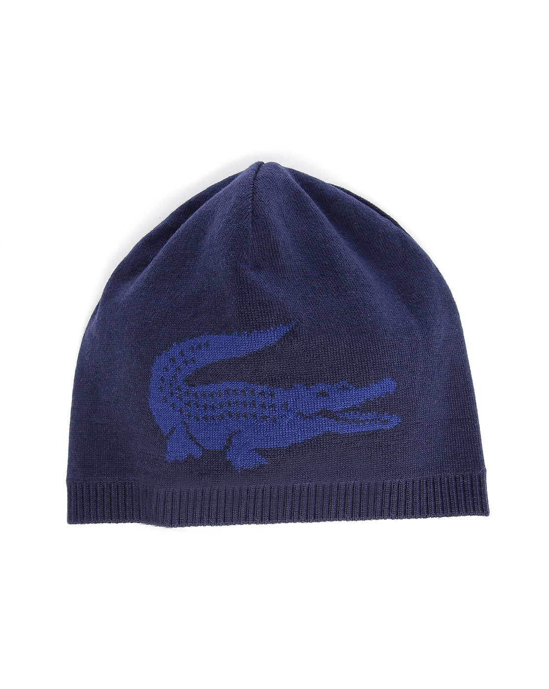 Lacoste Navy And Blue Reversible Hat With Crocodile Logo in Blue for 