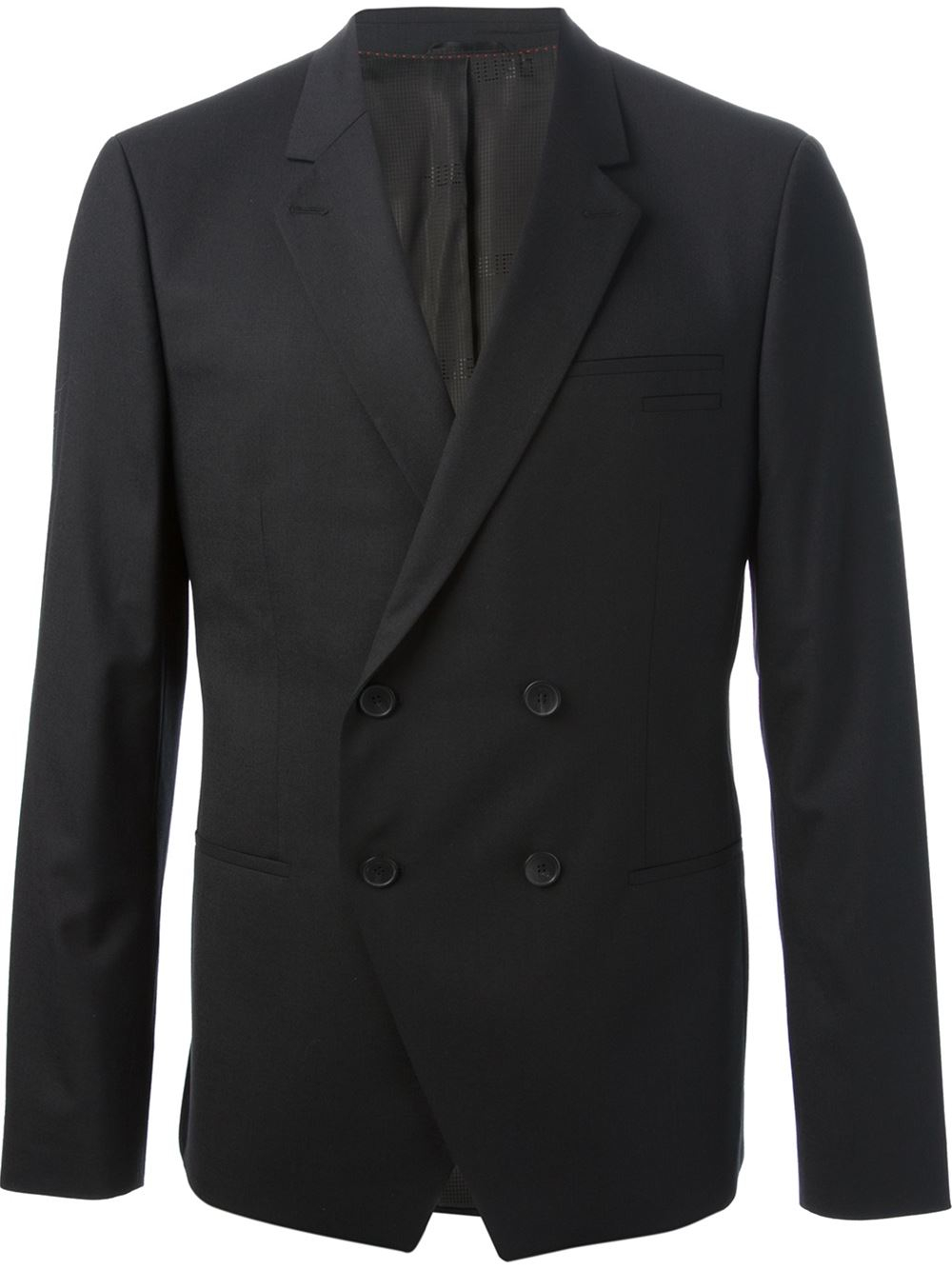 Hugo Aprinhiff Double Breasted Suit in Black for Men | Lyst
