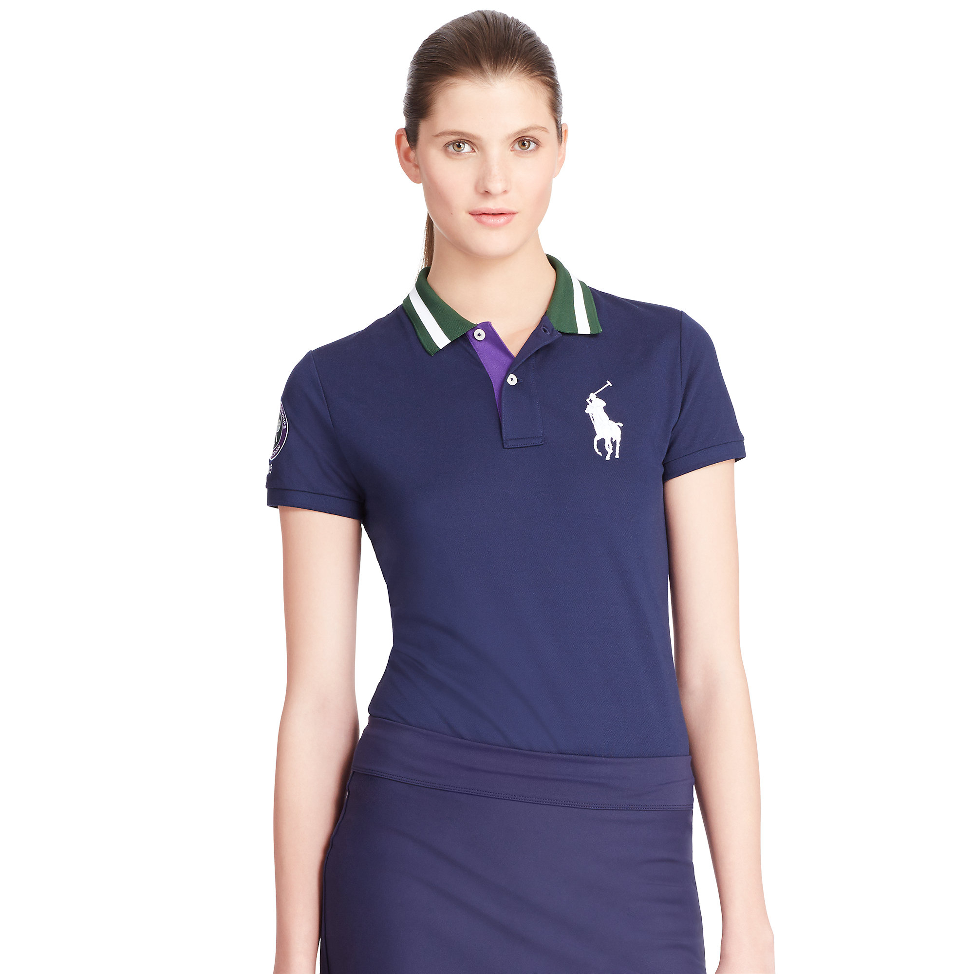 Lyst Ralph lauren Wimbledon Ball Girl  Polo  Shirt  in Blue