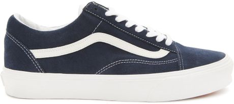 Vans Old Skool Navy Suede in Blue for Men (navy) | Lyst