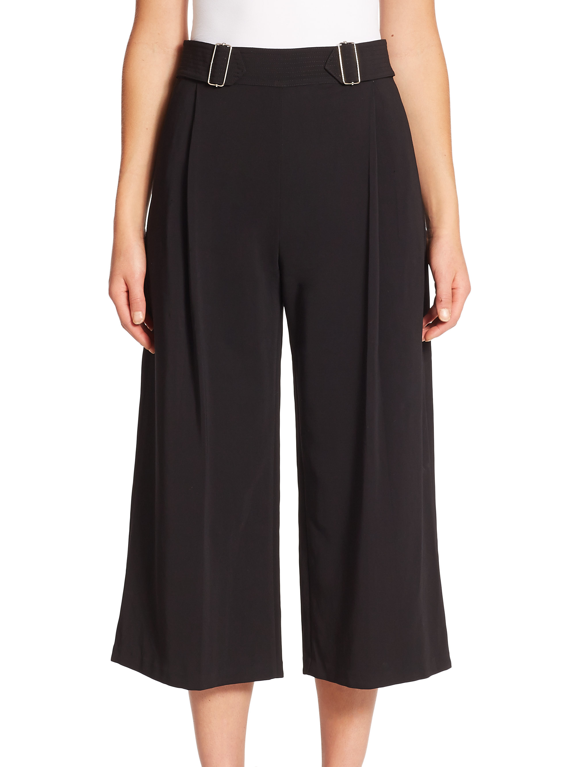 zara gaucho pants