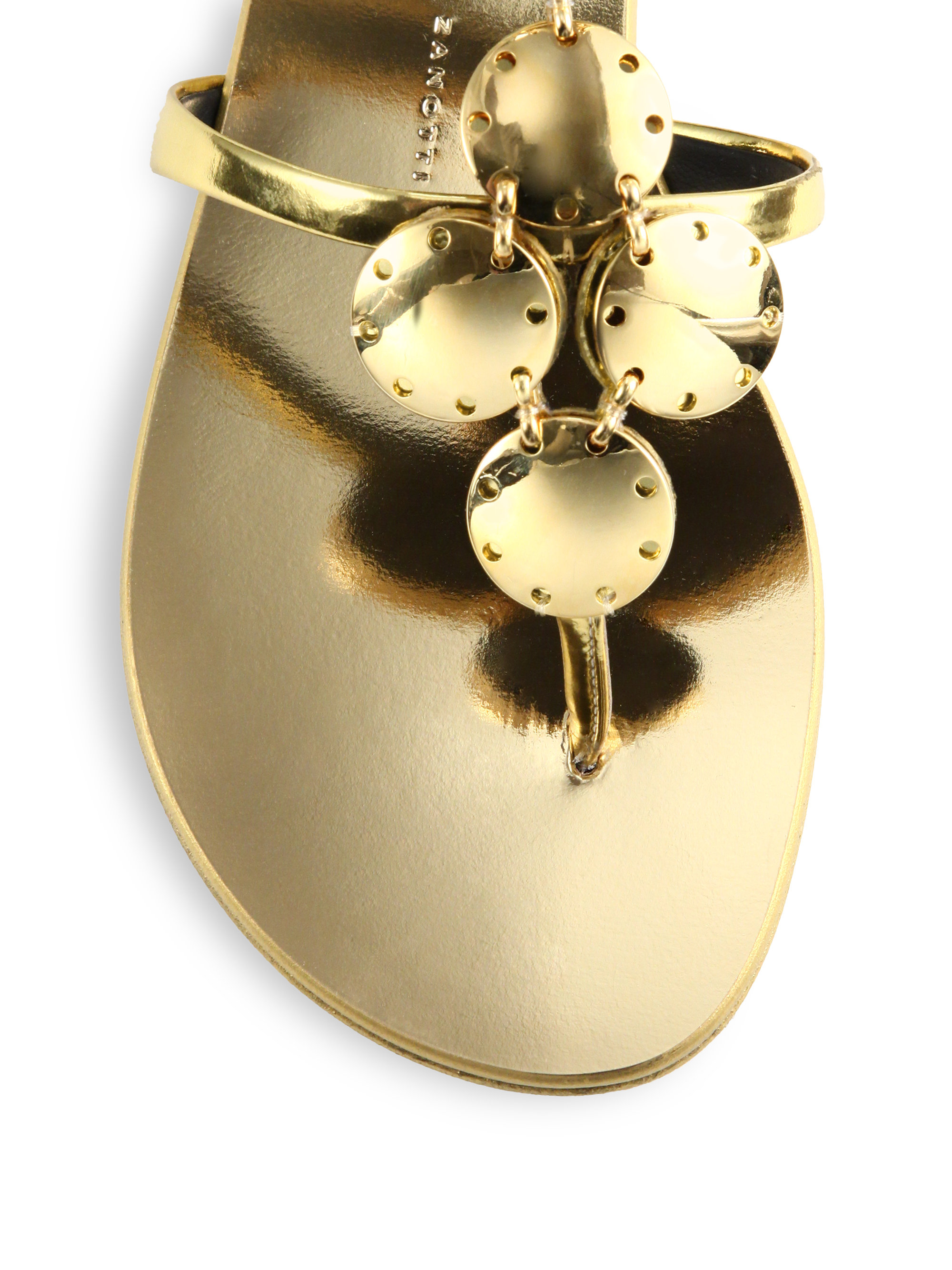 zanotti paillette noir