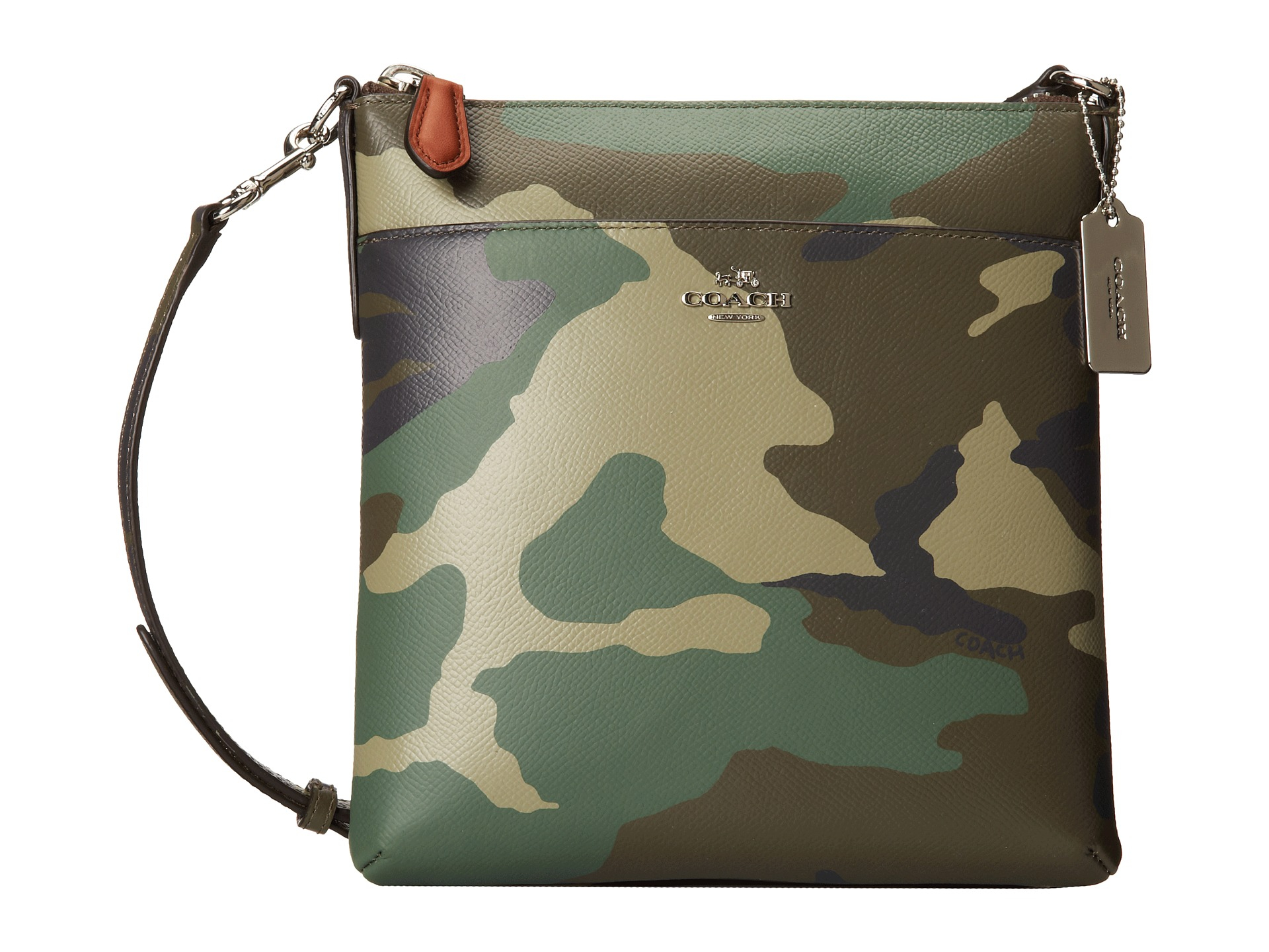 coach camo backpack men's