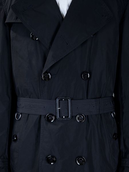 Burberry Brit Britton Trench Coat in Black for Men | Lyst