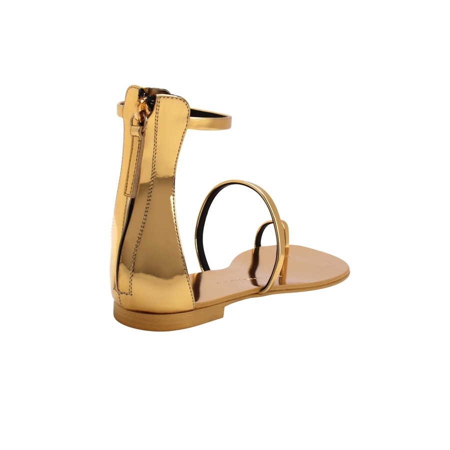 giuseppe zanotti toe ring sandal giuseppe zanotti metallic toe ring flat sandal in metallic giuseppe zanotti toe ring sandal giuseppe zanotti metallic toe ring flat sandal in metallic