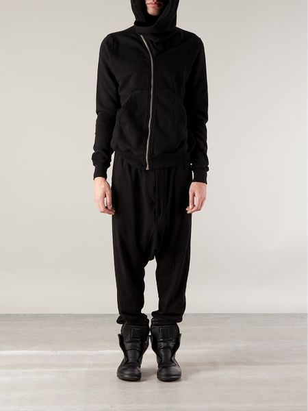 Drkshdw By Rick Owens Drop Crotch Track Pants in Black for Men | Lyst