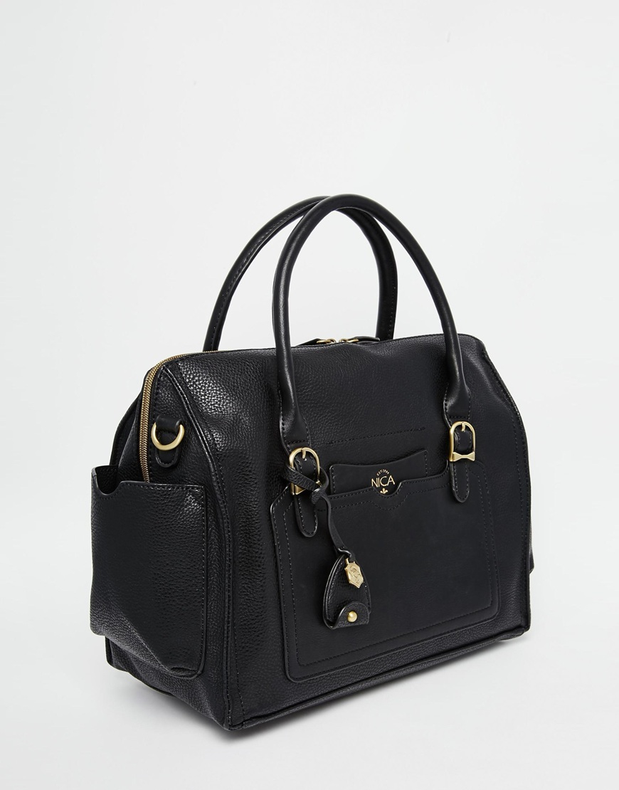 Lyst - Nica Bowler Bag in Black