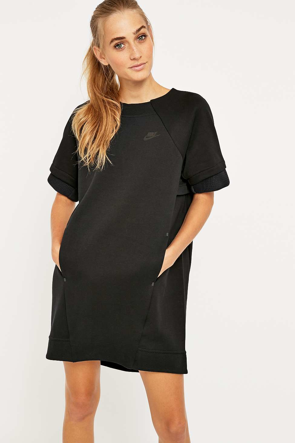 Lyst - Nike Tech Fleece And Mesh Black Dress in Black Gallery. Previously sold at: Urban Outfitters · Women's Cherry Print Dresses ...