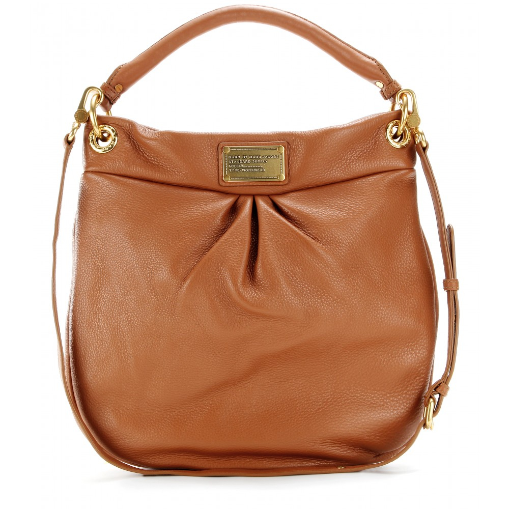 Lyst - Marc By Marc Jacobs Hillier Hobo Texturedleather Tote in Brown