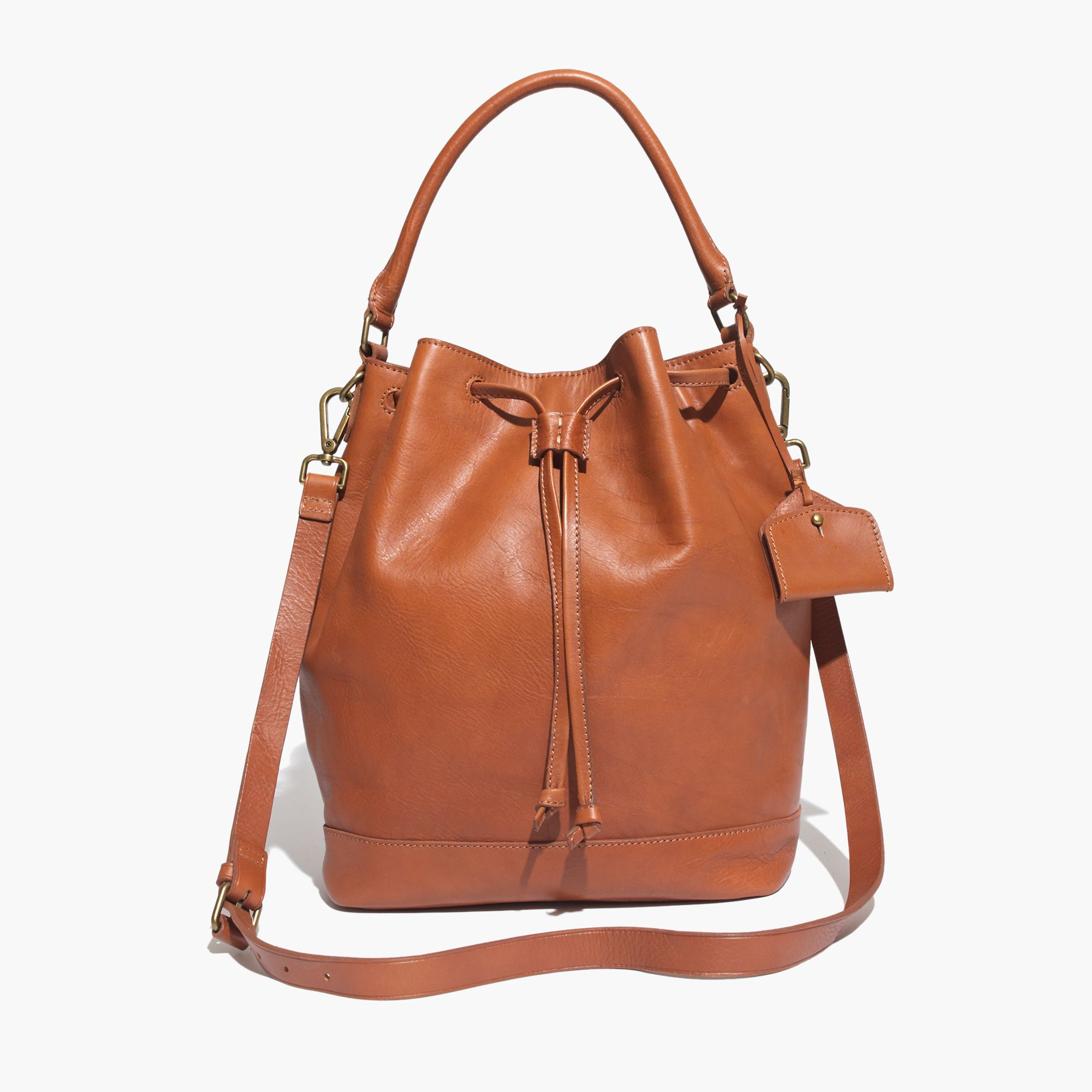 Lyst - Madewell The Lafayette Bucket Bag in Brown