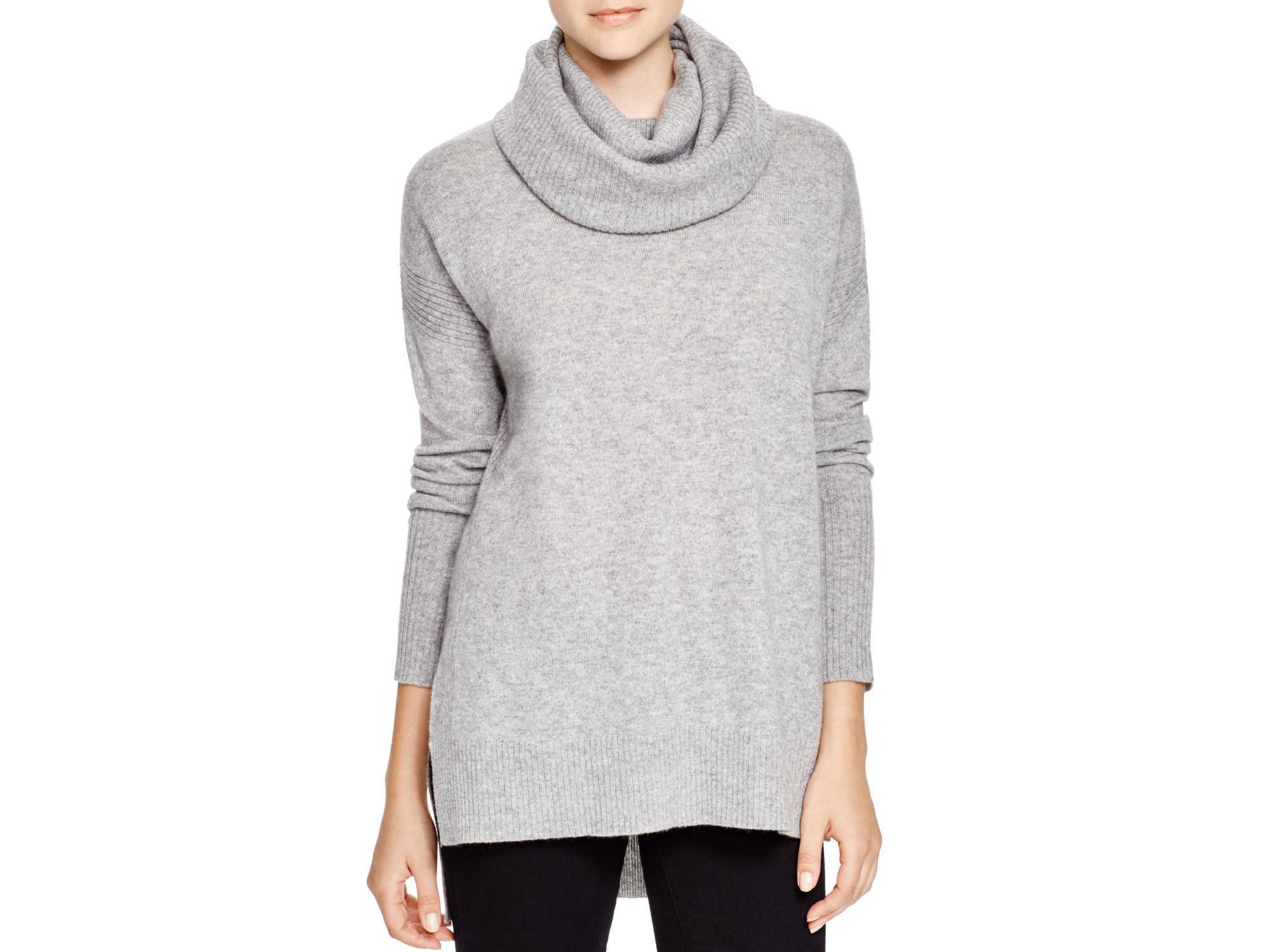 Lyst - Diane von Furstenberg Ahiga Cashmere Turtleneck Sweater in Gray