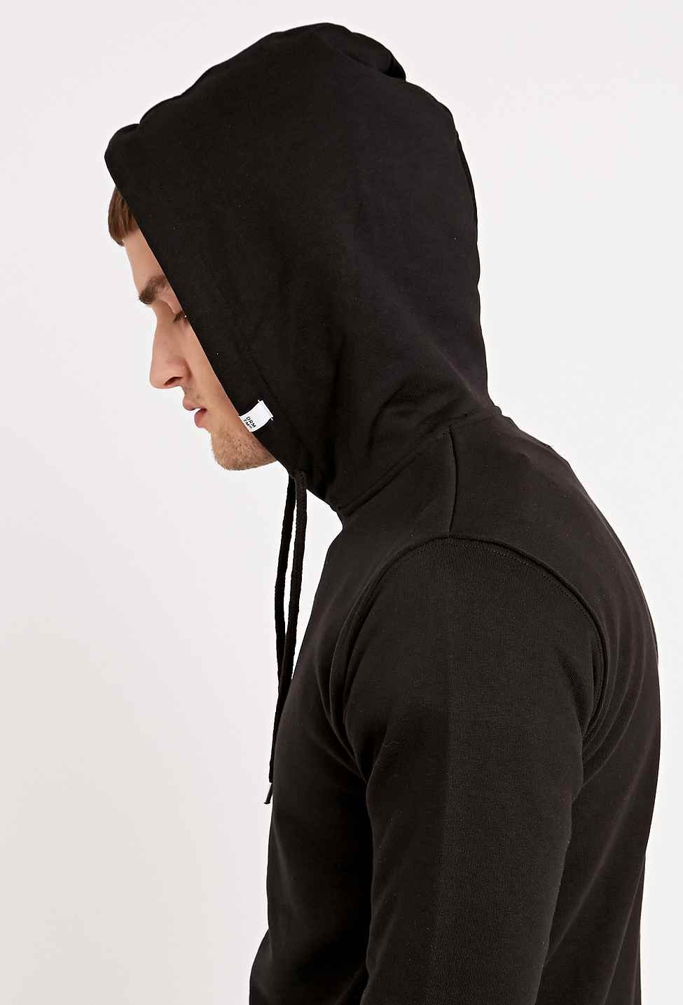 Download Drmtm Side Zip Hoodie In Black in Black for Men | Lyst
