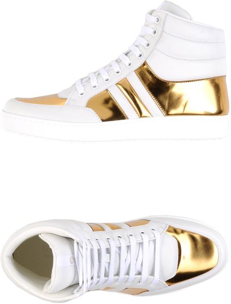 white mens gucci trainers