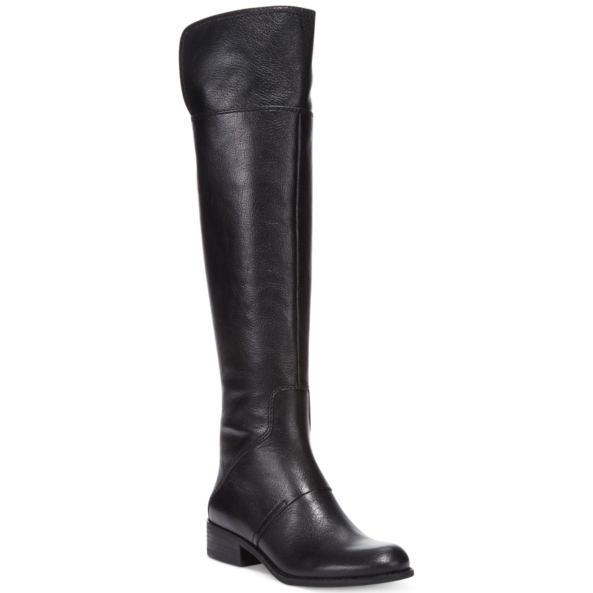 Nine West Noriko Over-The-Knee Boots in Black (Black Leather) | Lyst