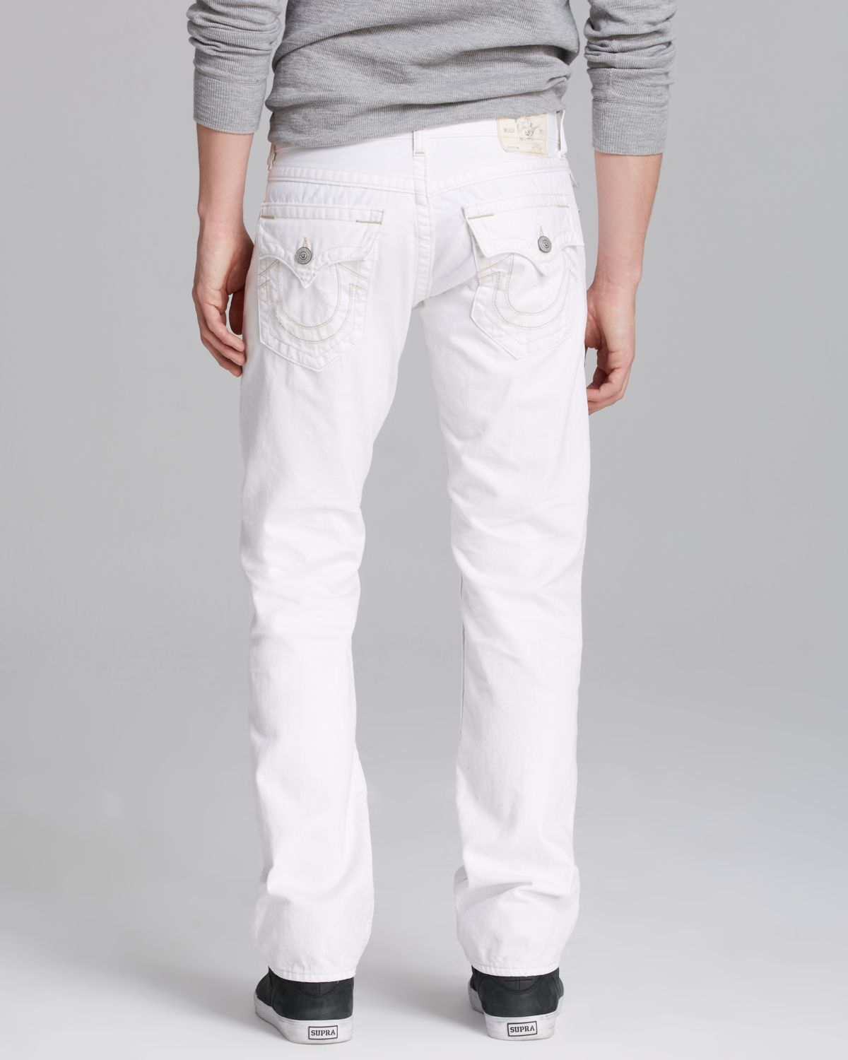 super skinny white jeans mens