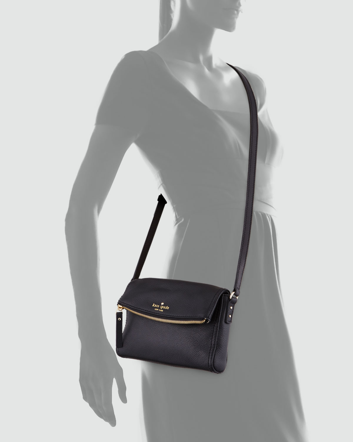 Kate spade Cobble Hill Carson Crossbody Bag Black in Black Lyst