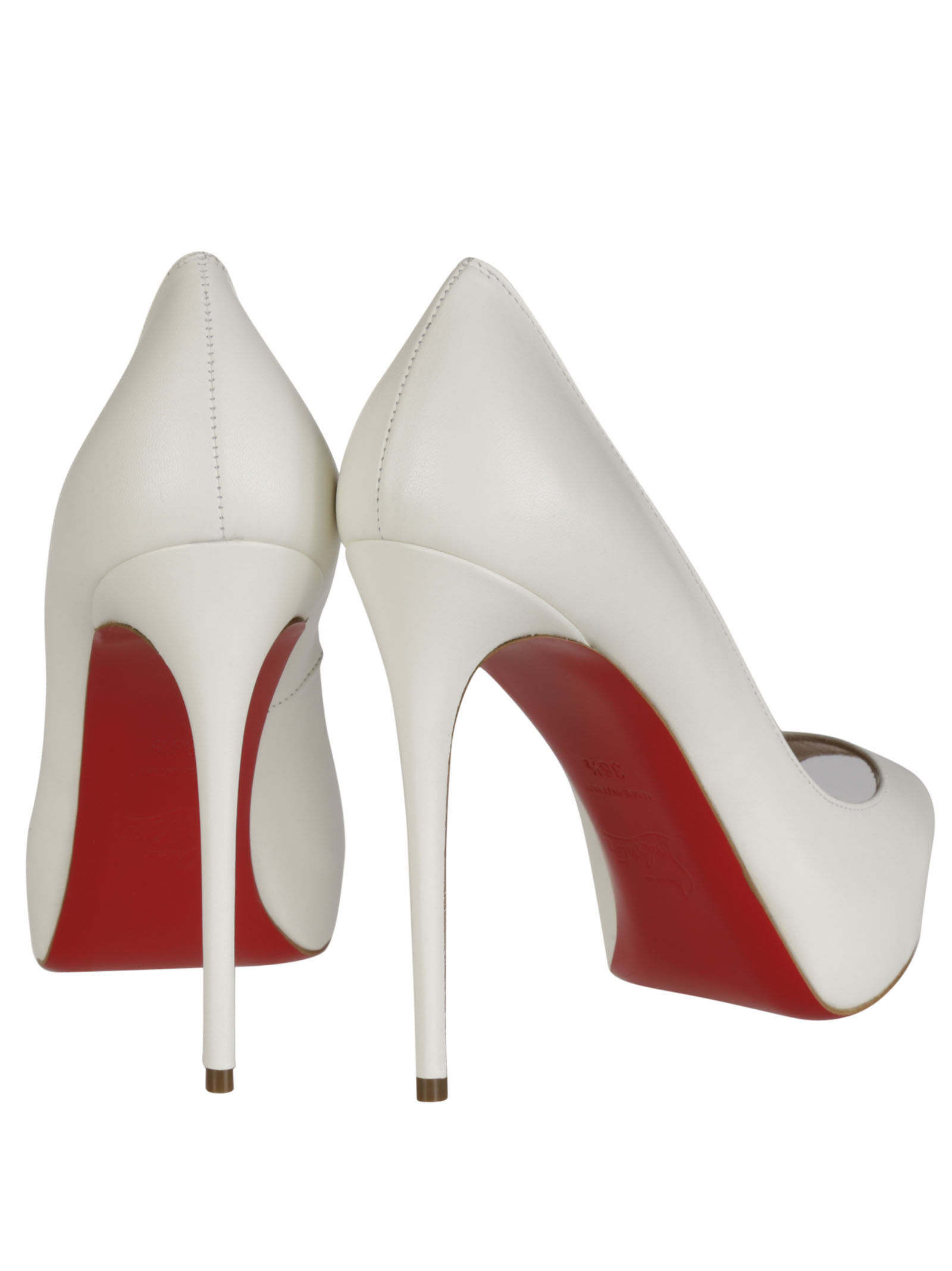 christian louboutin red velvet heels very prive  