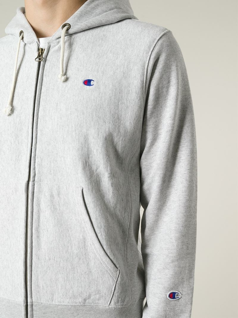 boys grey champion hoodie