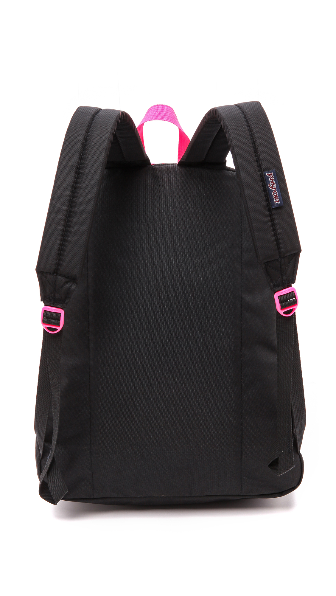 Lyst - Jansport Classic Overexposed Backpack - Black And Fluorescent ...