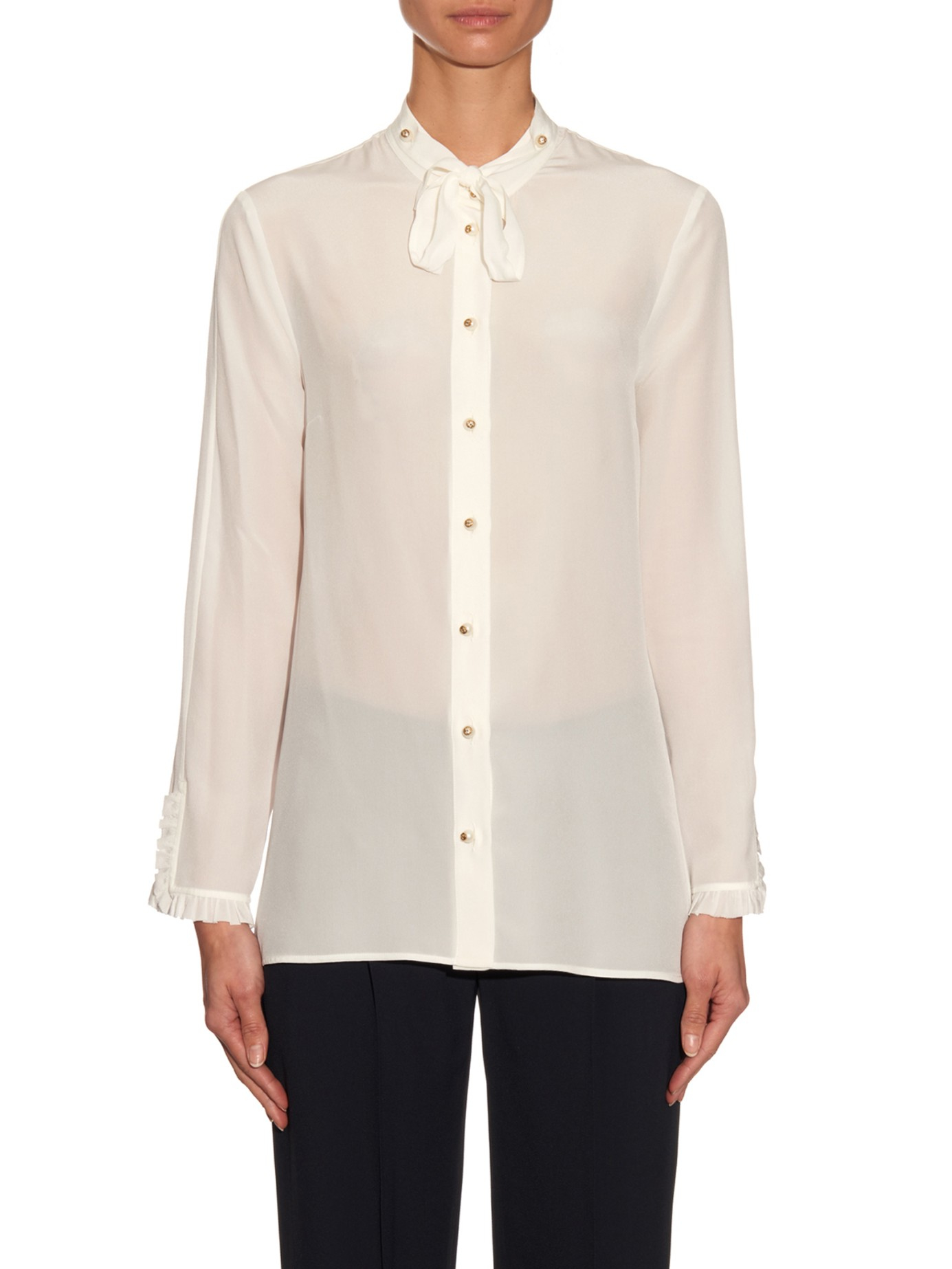 gucci blouse women's