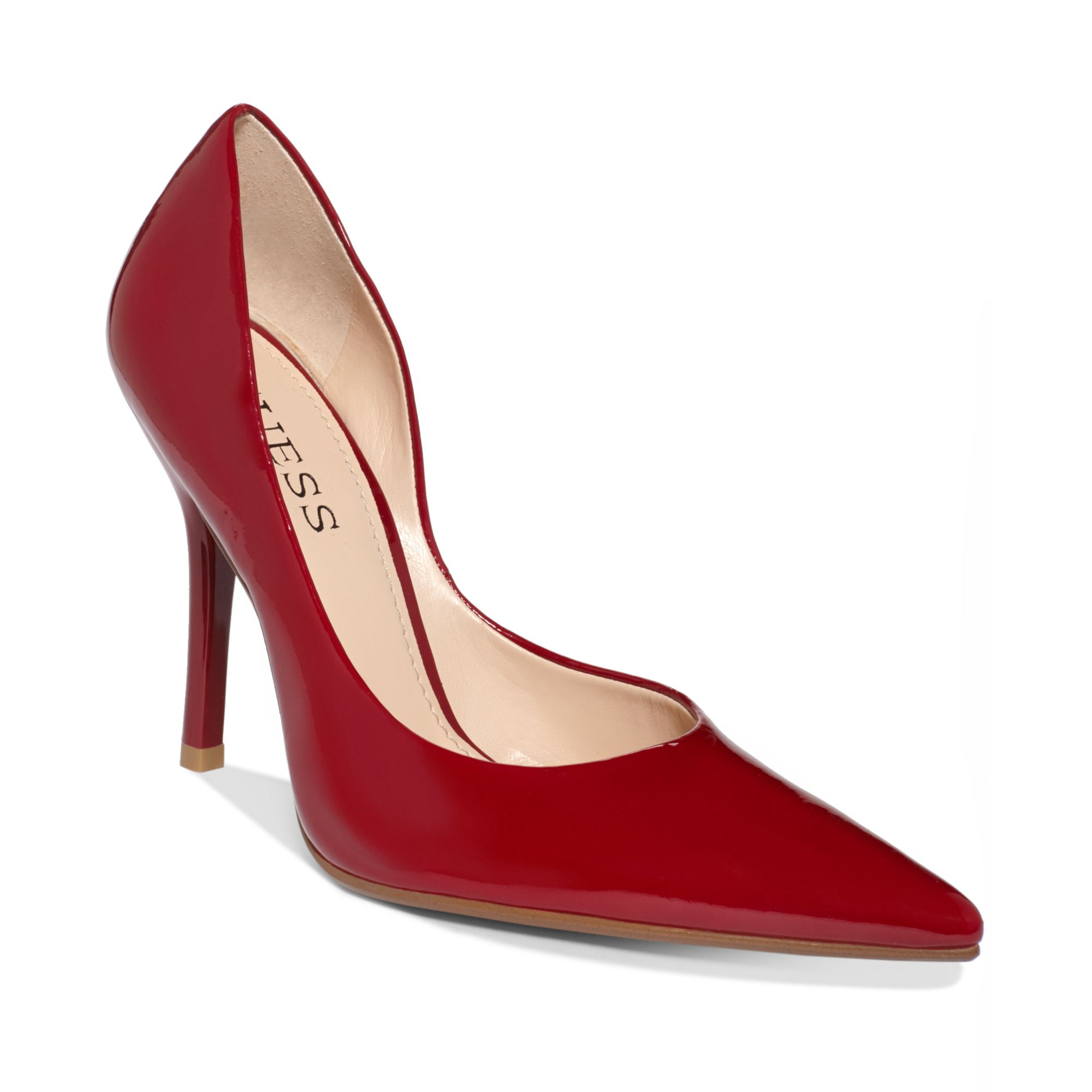 Guess Carrie Pumps in Red | Lyst