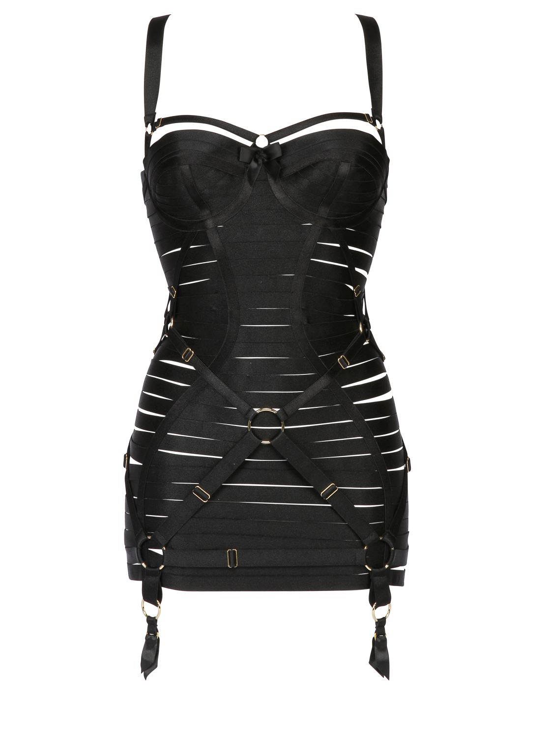 Bondage Corset Dress 85