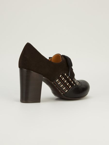 Chie Mihara Lace-up Shoe in Brown | Lyst