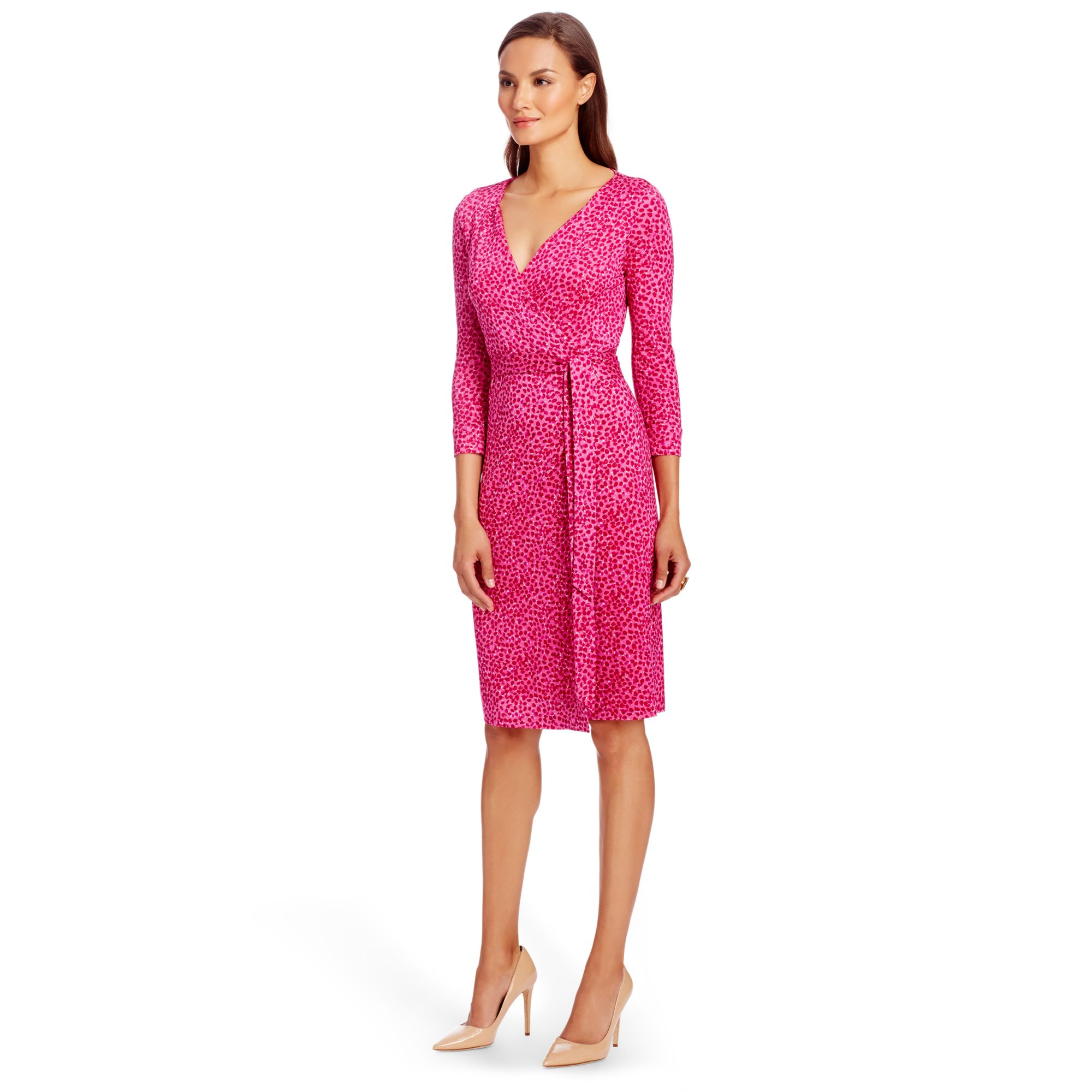 Lyst Diane Von Furstenberg New Julian Two Silk Jersey Wrap Dress Gallery Women S Diane Von Furstenberg Julian