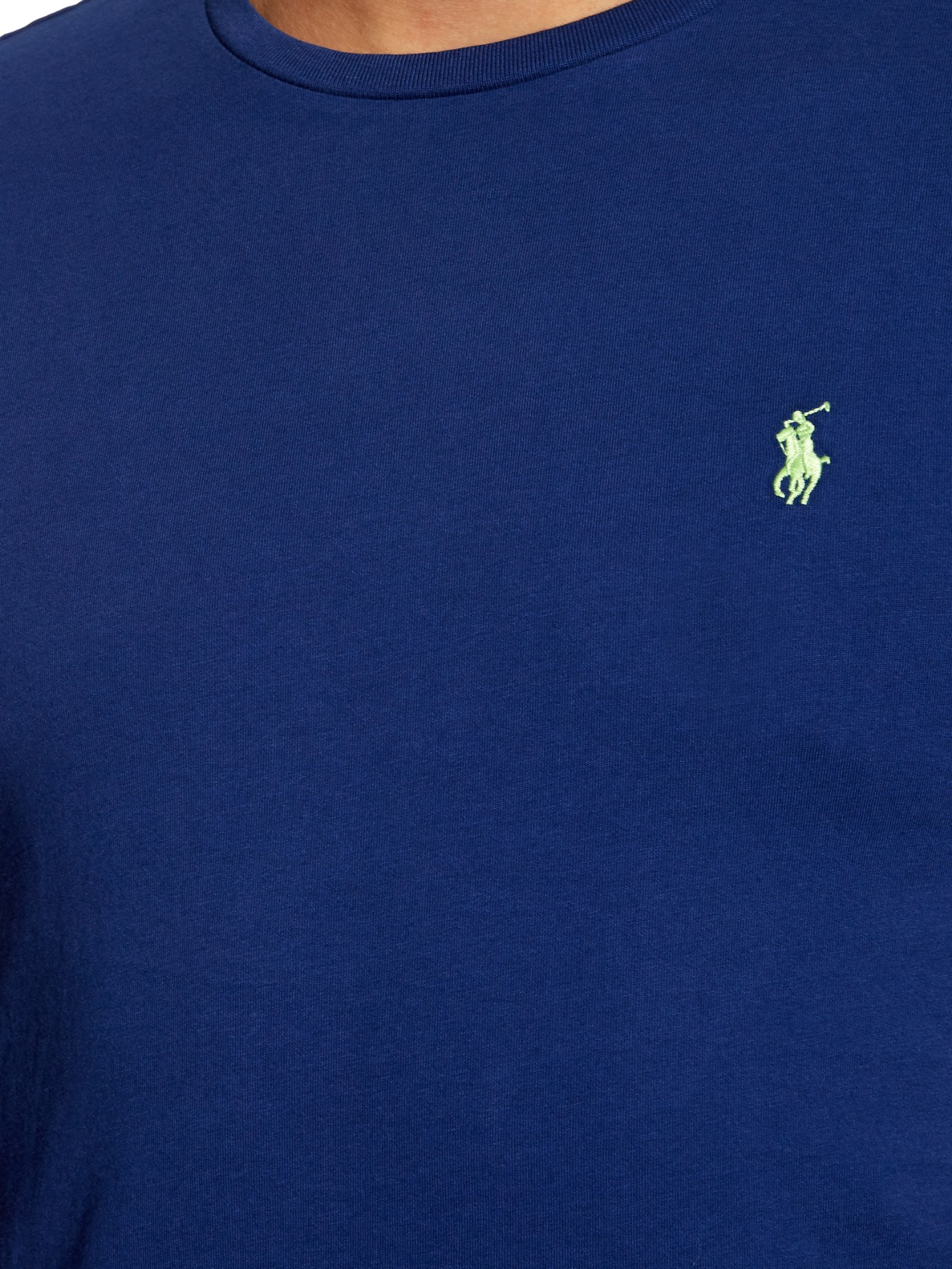 Polo ralph lauren Crew-neck T-shirt in Blue for Men | Lyst