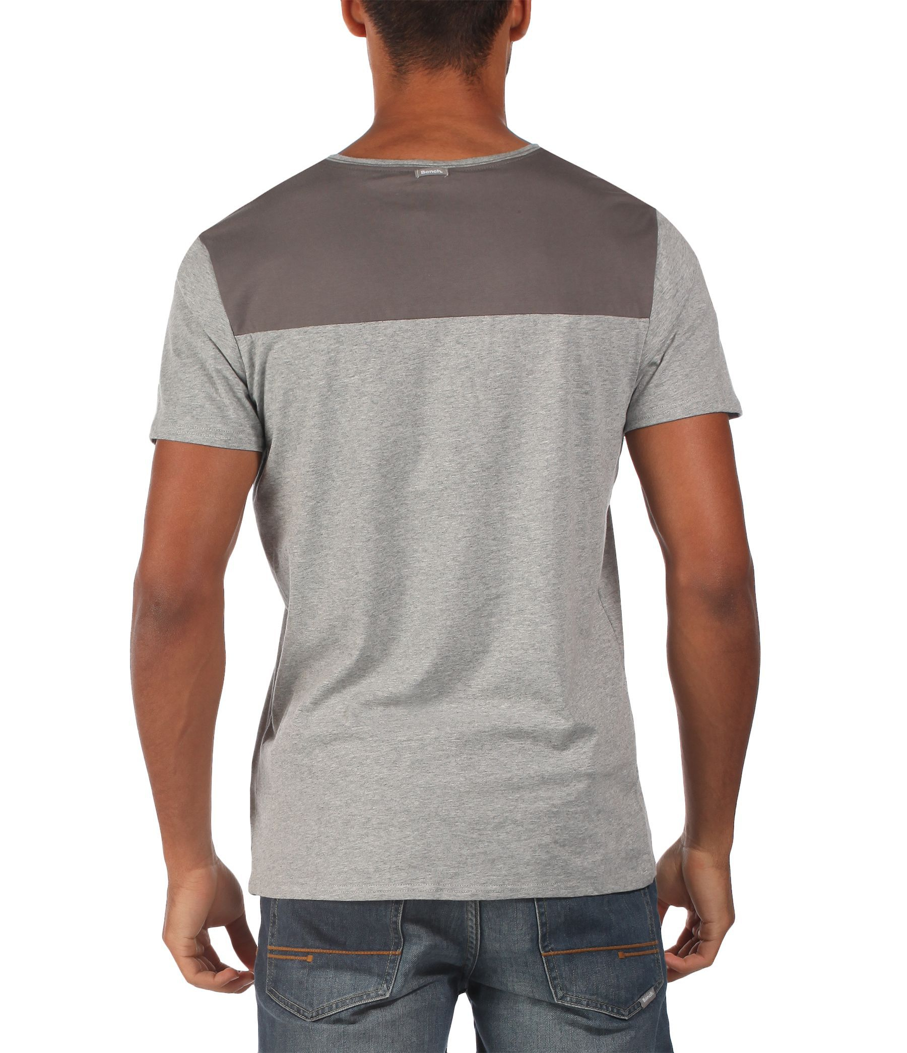 Bench Board V Neck Graphic T-Shirt in Gray for Men | Lyst