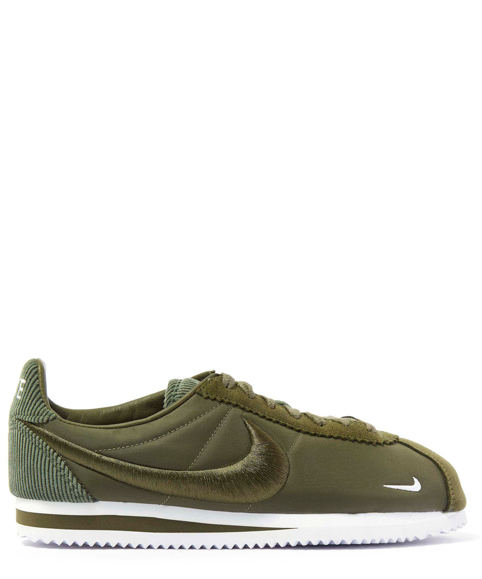 nike cortez mens olive green