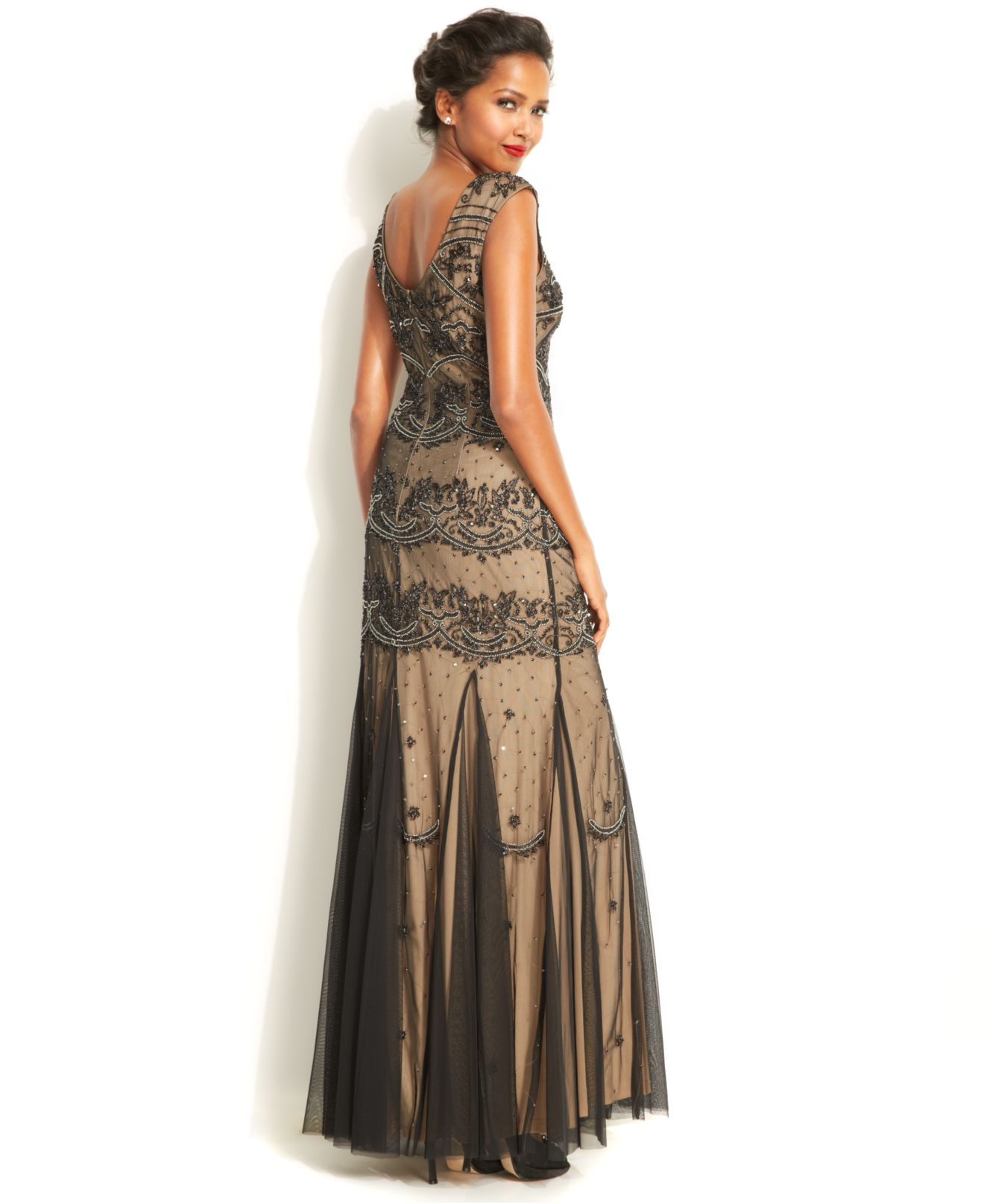 embellished mermaid gown