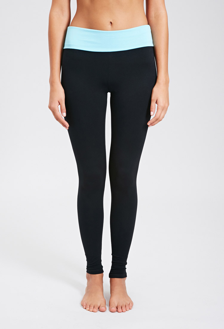 foldover yoga pants