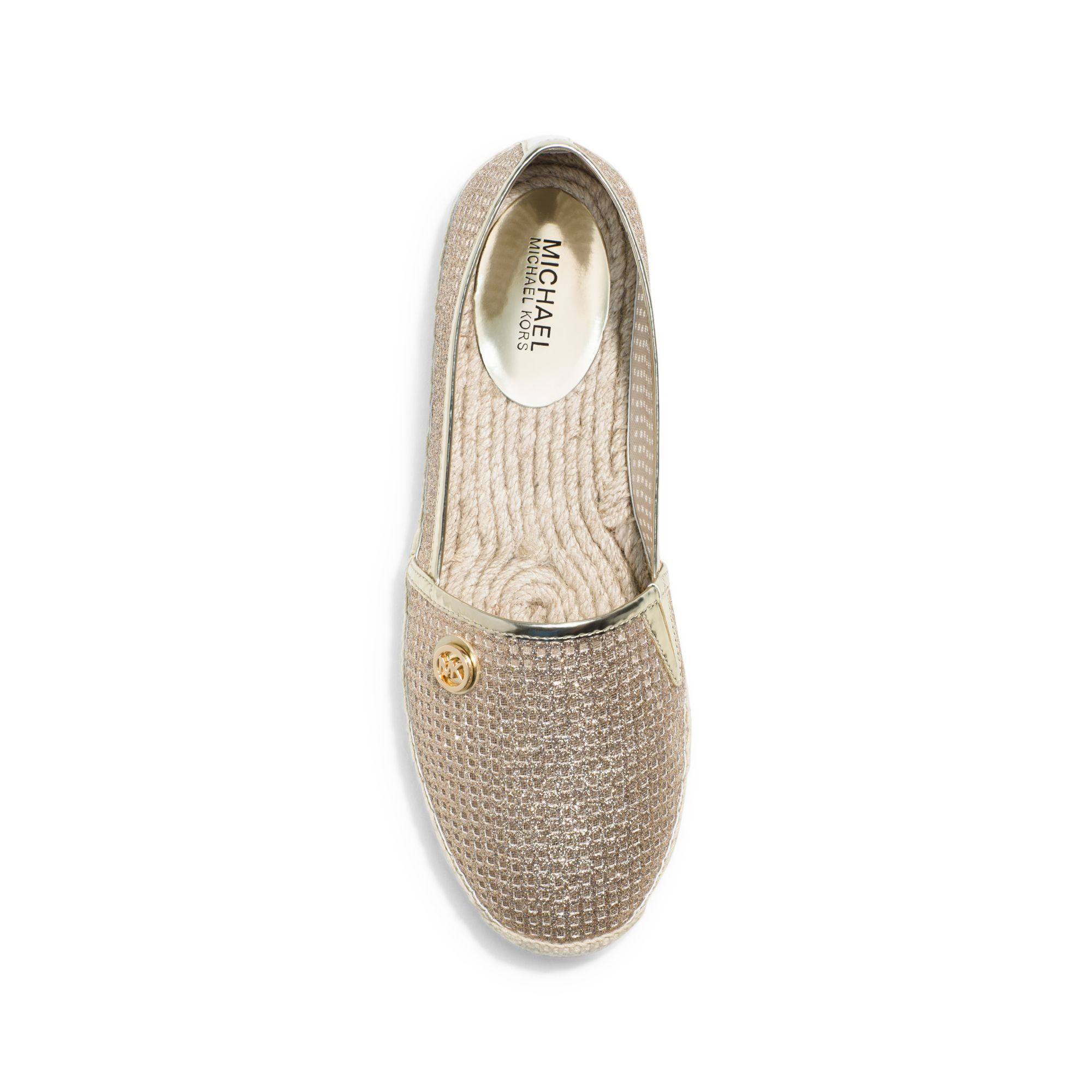 michael kors kendrick espadrilles gold