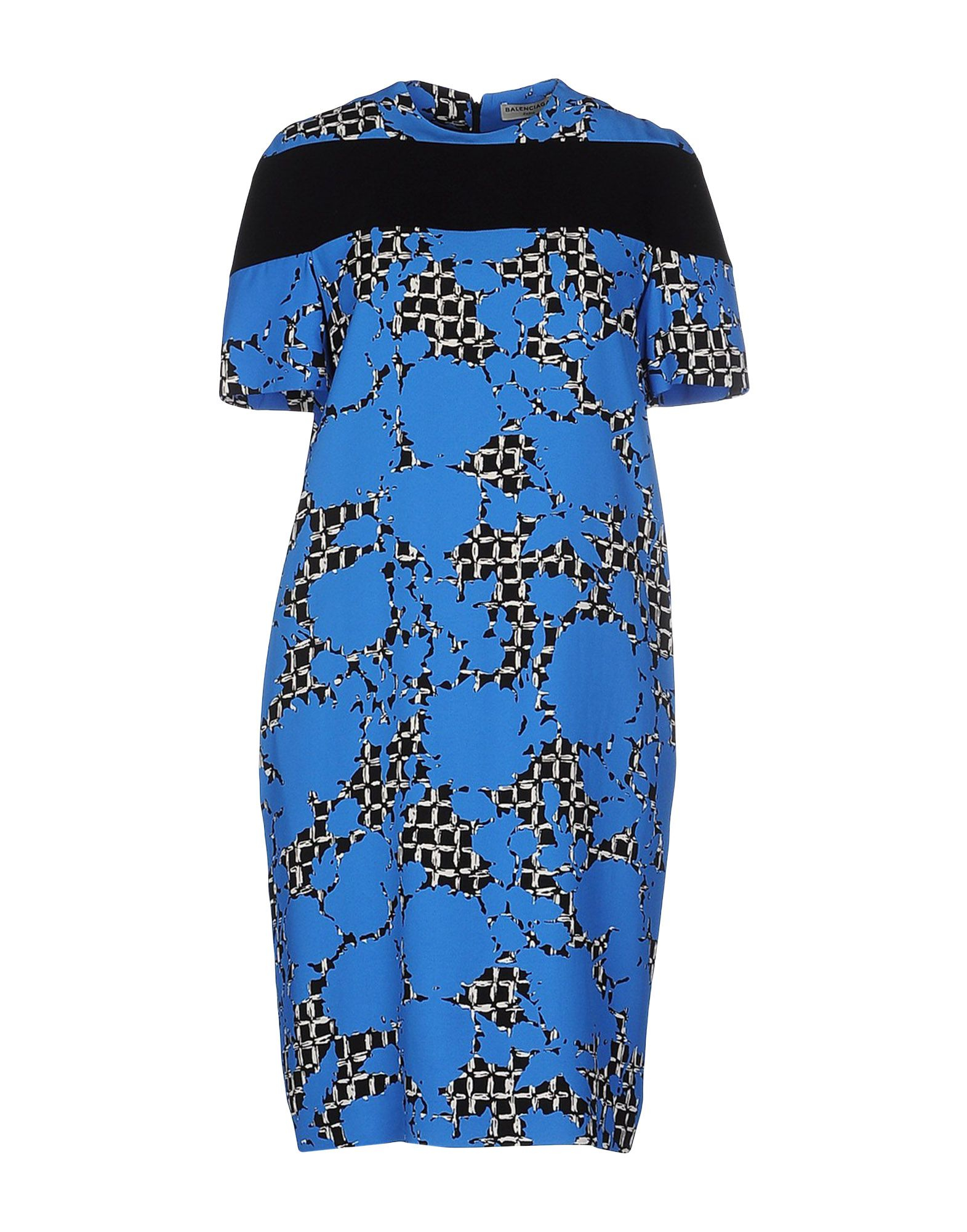 balenciaga blue dress